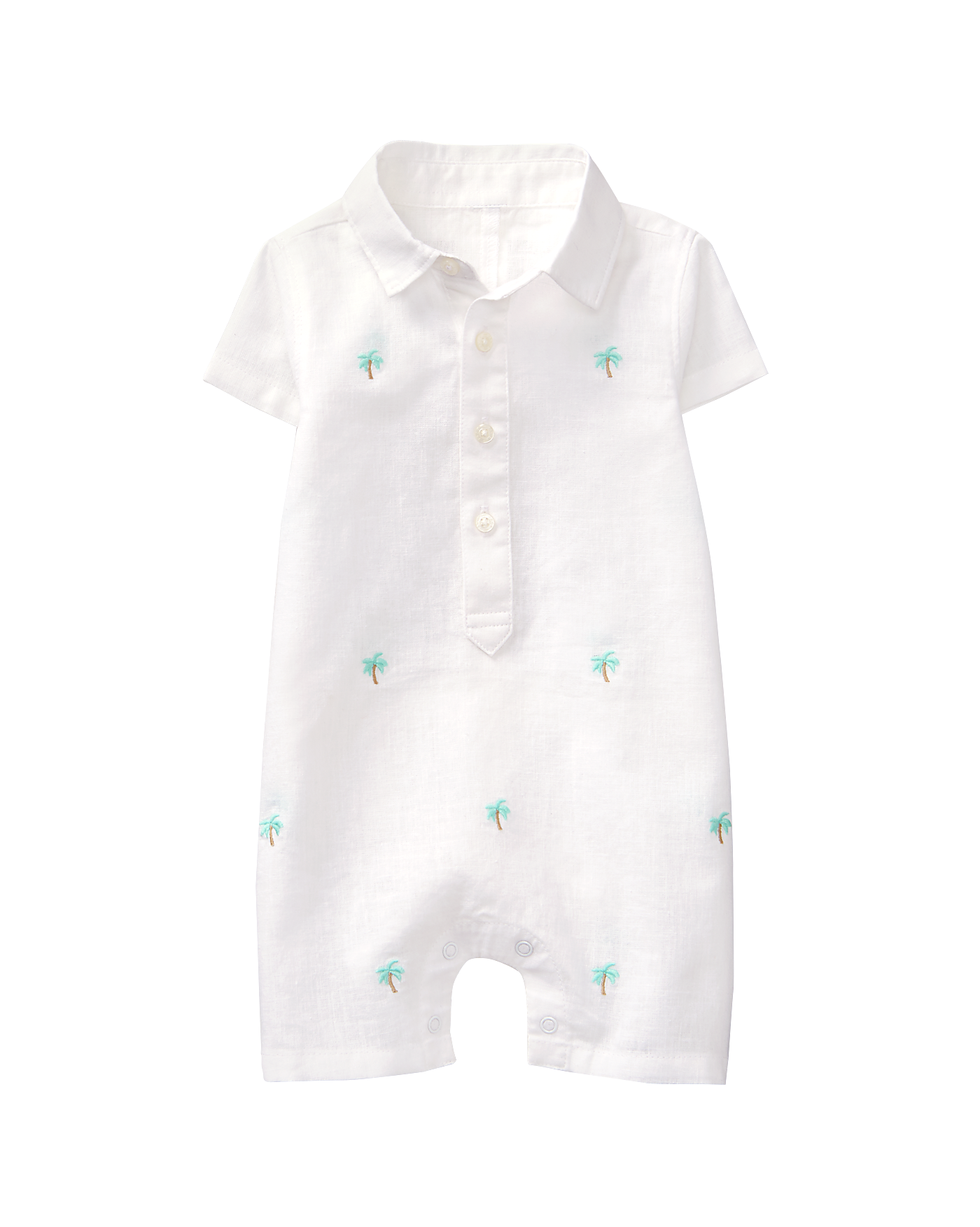 Embroidered Palm 1-Piece