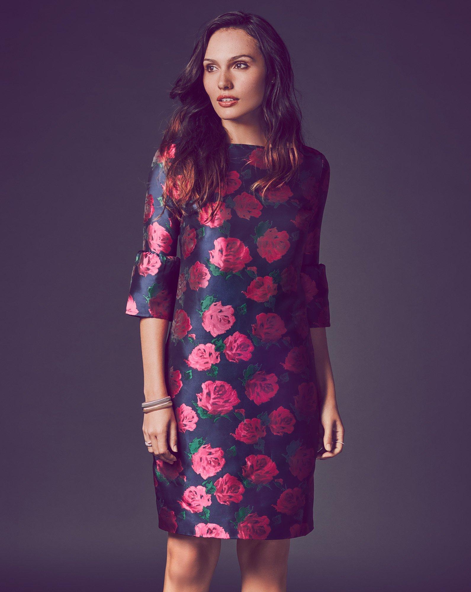 Rose Shift Dress image number 0