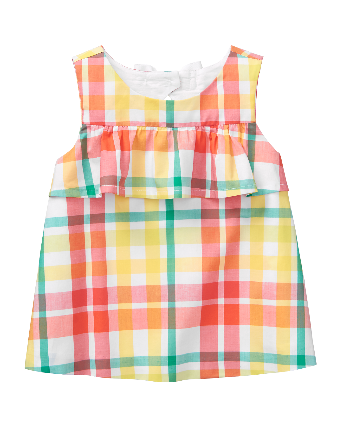 Plaid Ruffle Top image number 0