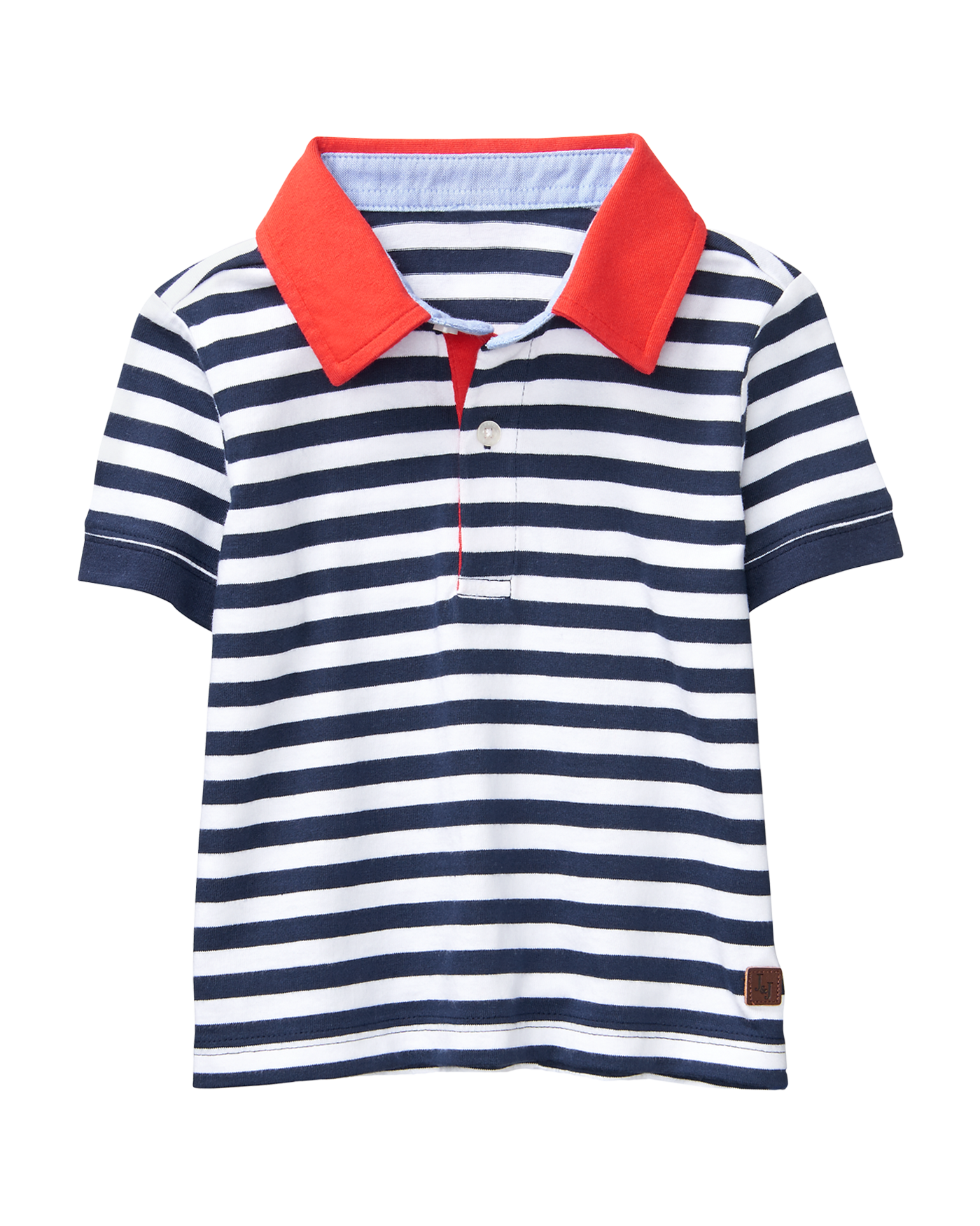 Striped Colorblock Polo image number 0