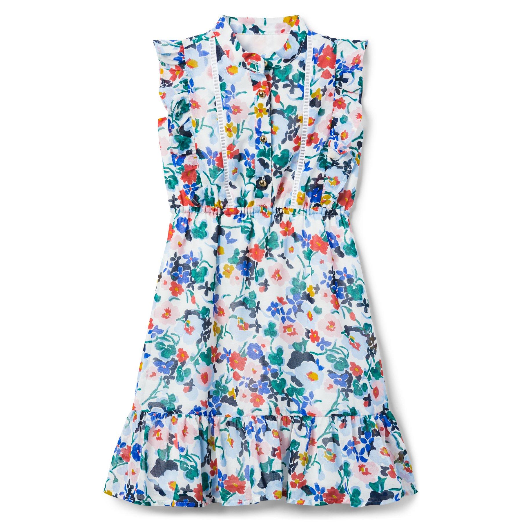 Floral Ruffle Dress image number 0
