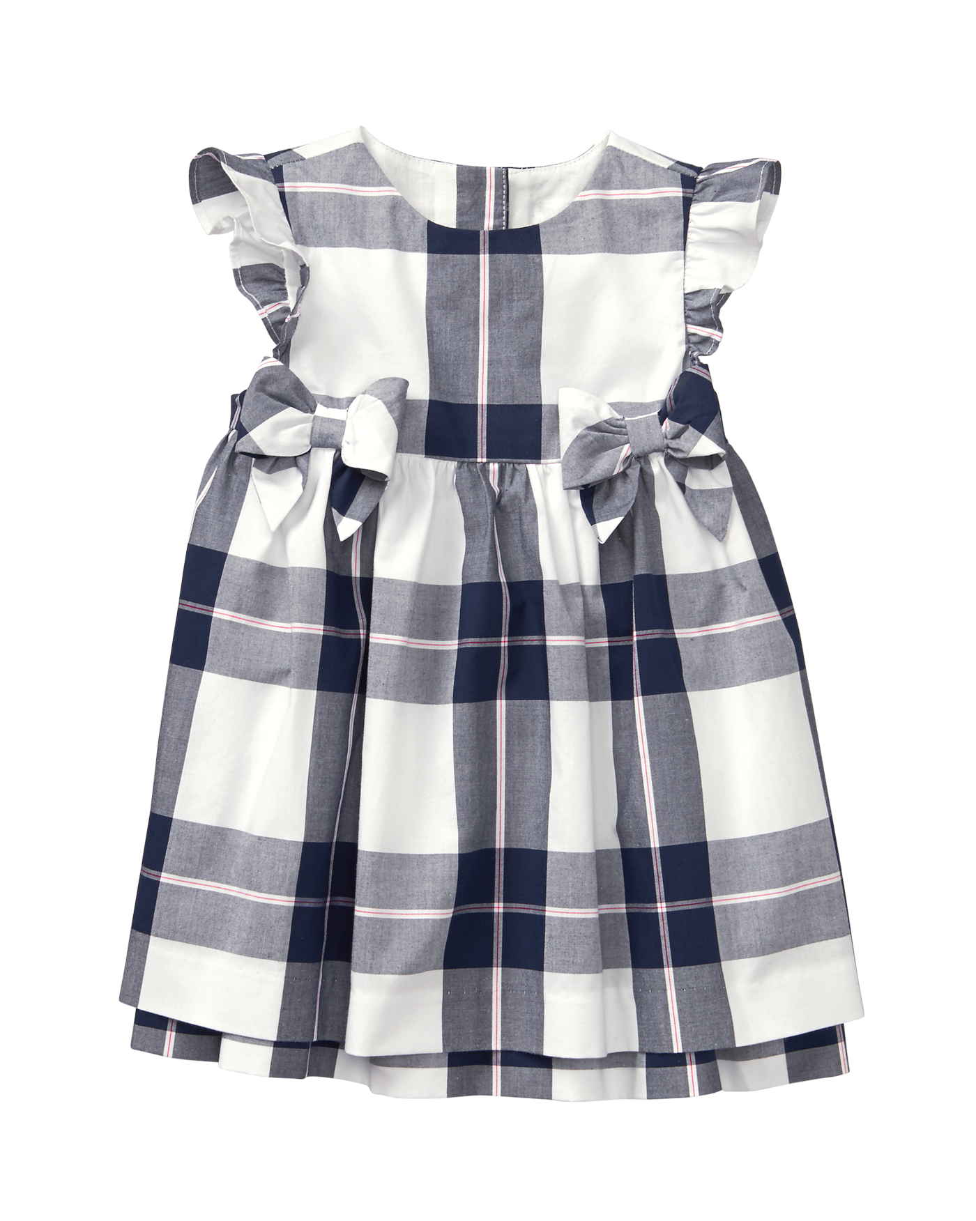 newborn plaid dress