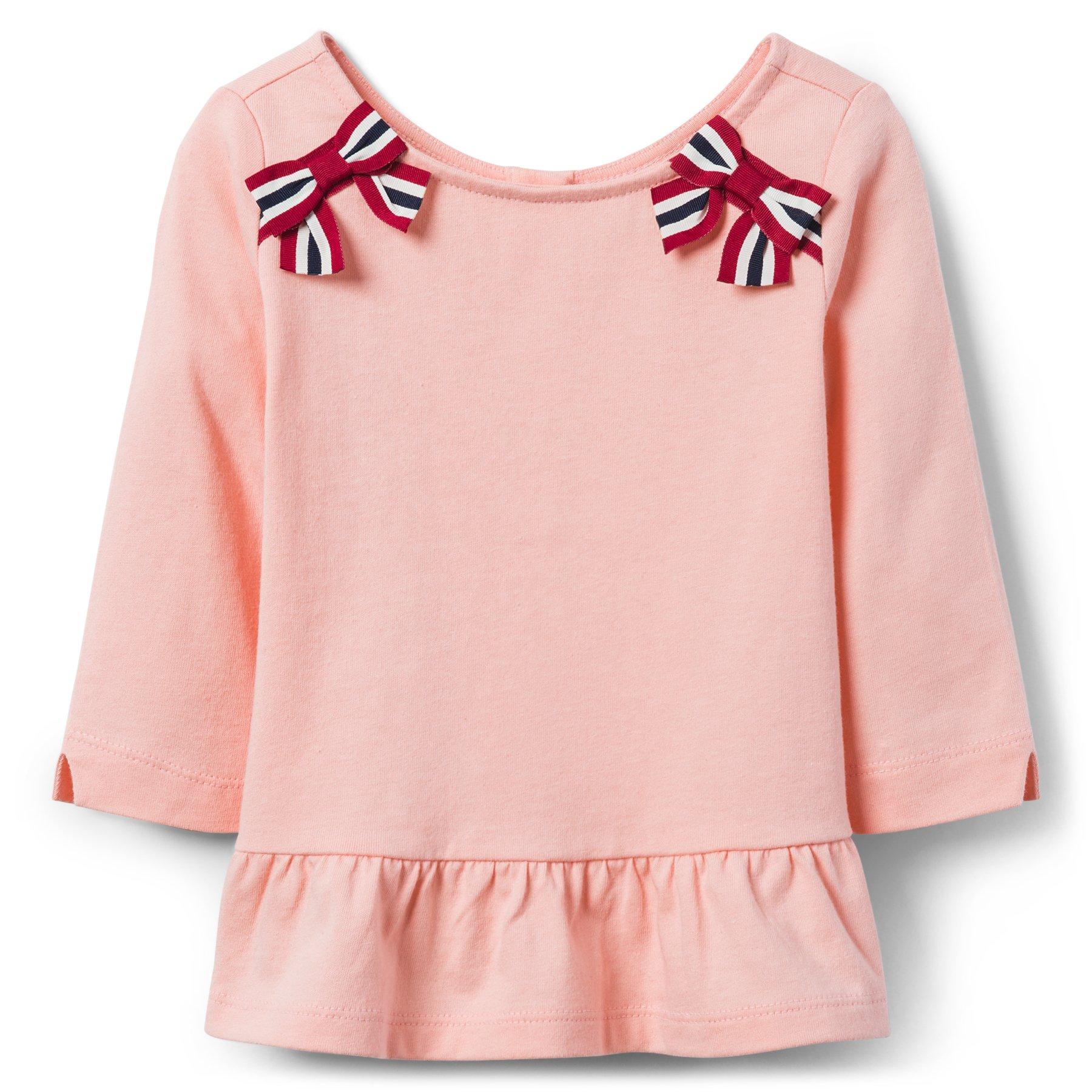 Bow Peplum Top image number 0