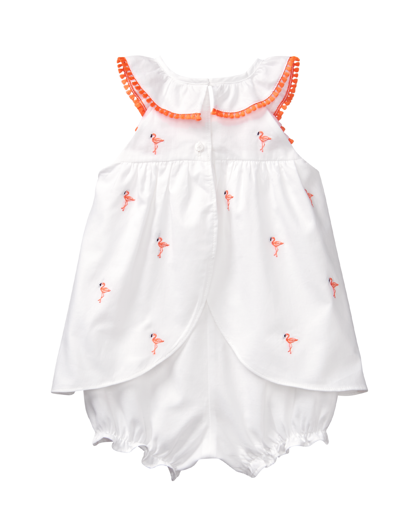 Embroidered Flamingo 1-Piece image number 1