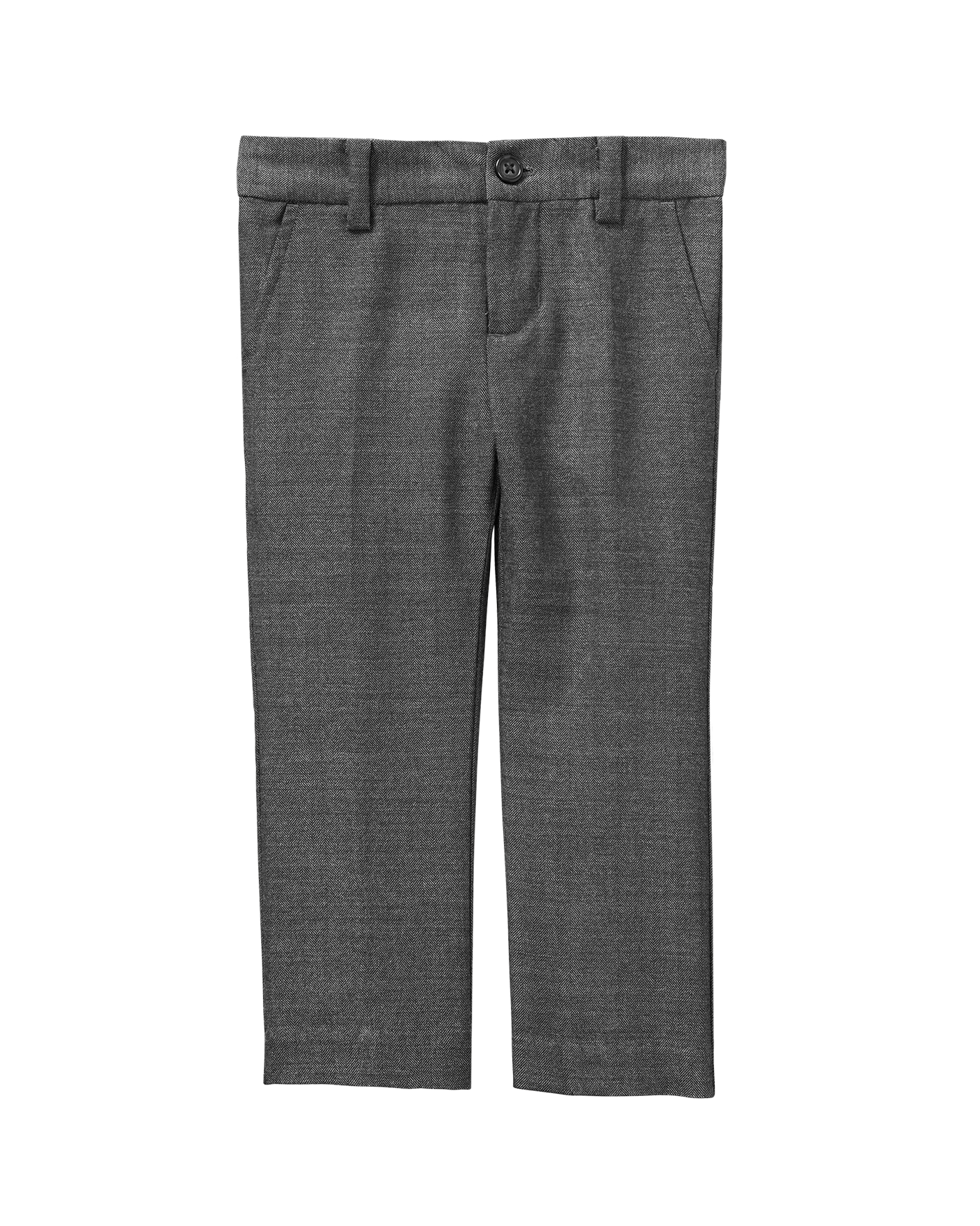 Wool Herringbone Trouser