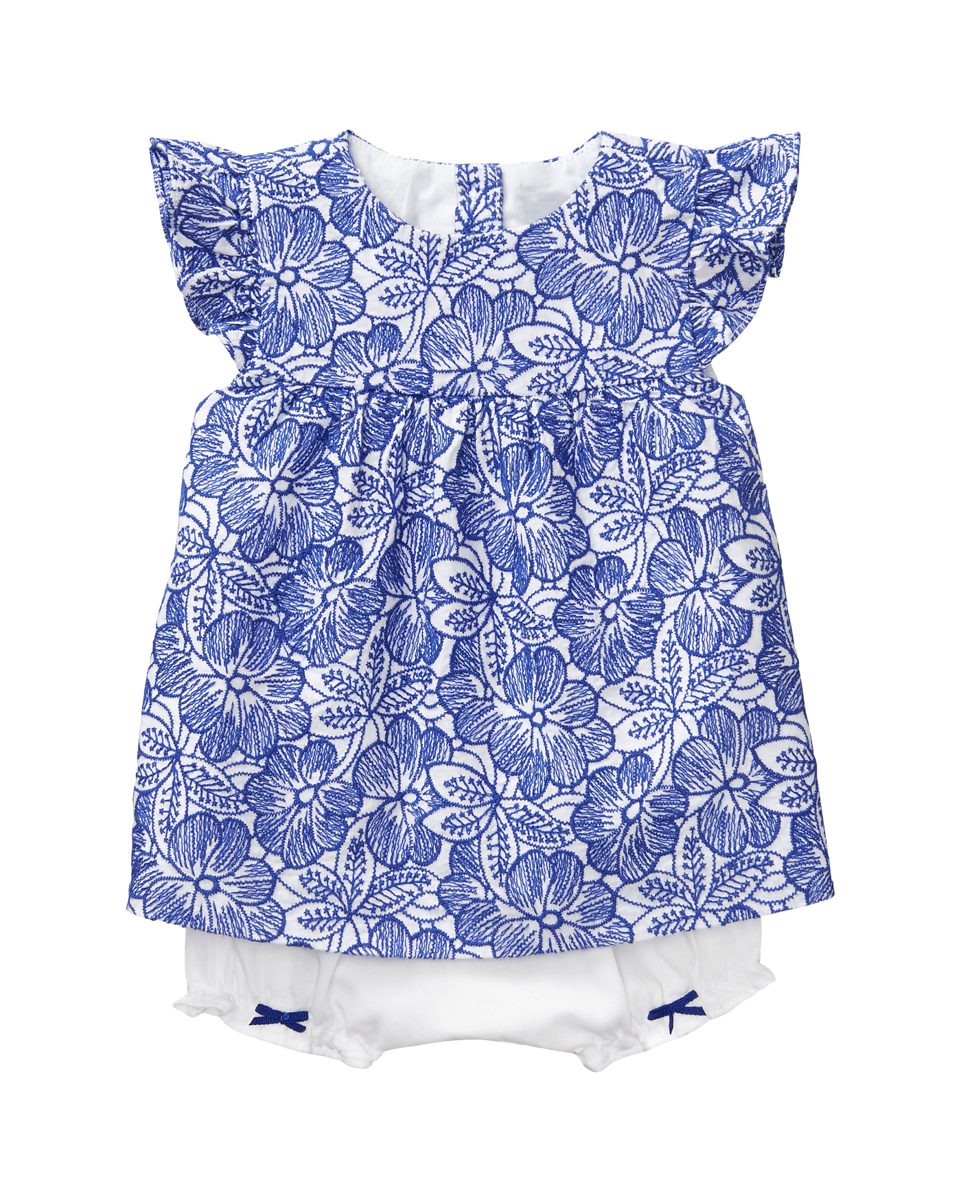 Eyelet Floral Set image number 0