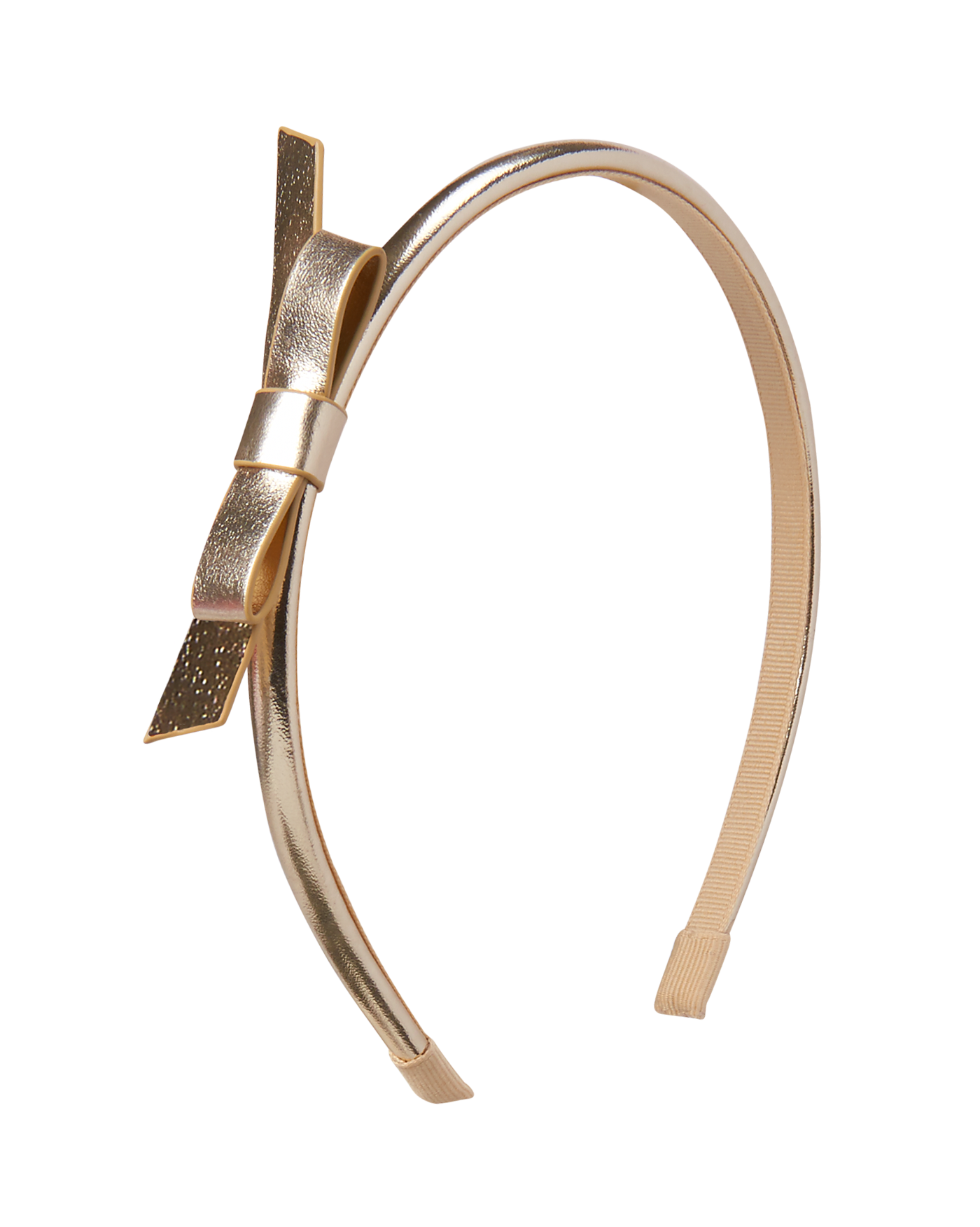 Metallic Bow Headband image number 0