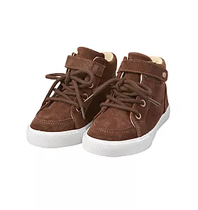 Leather High-Top Sneaker 