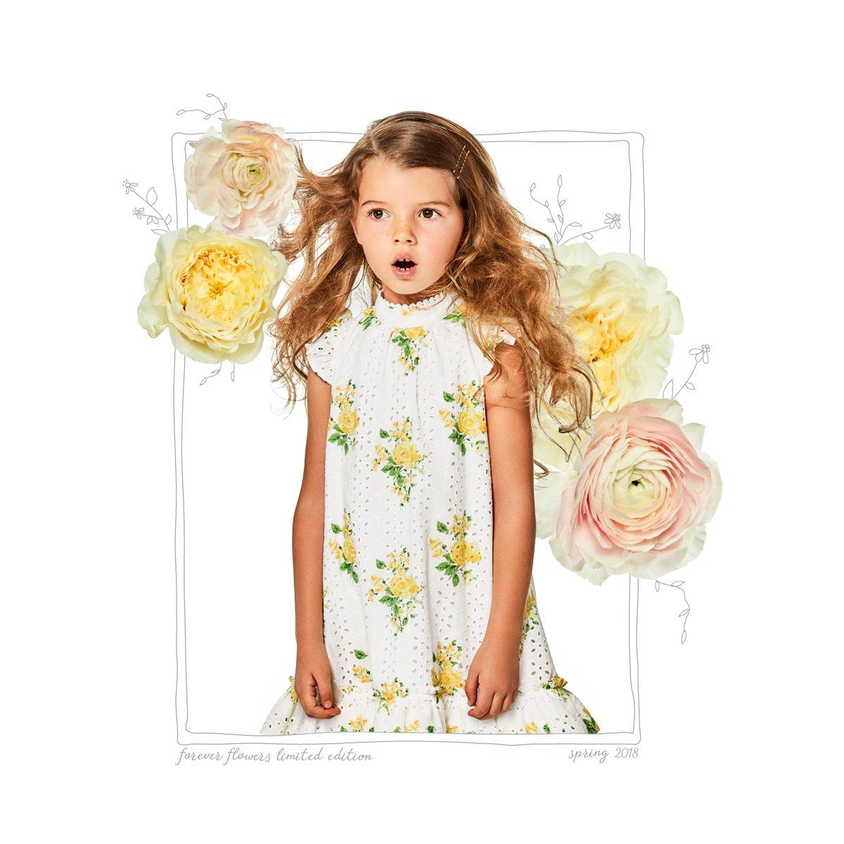 Floral Eyelet Dress image number 5