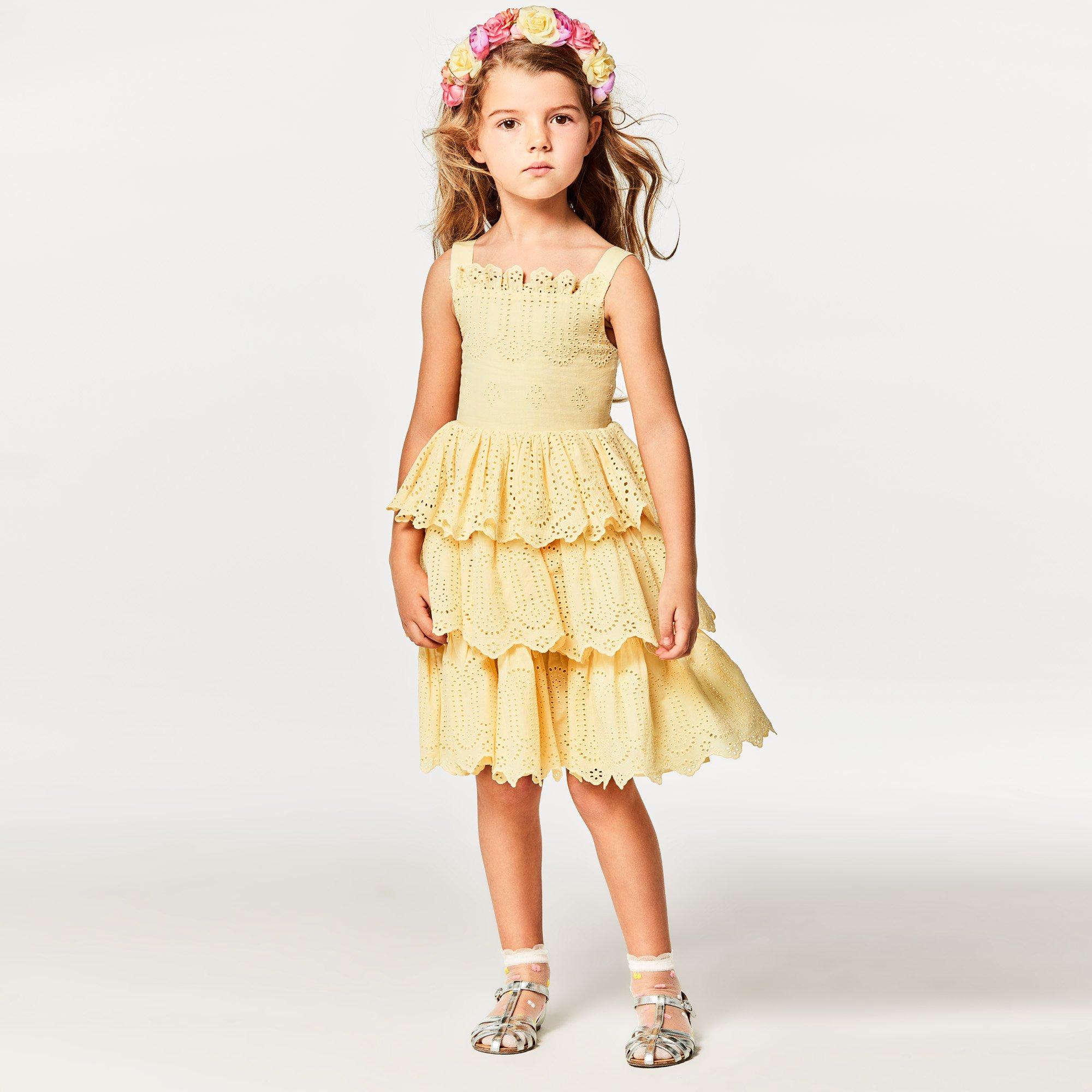 janie and jack yellow dress