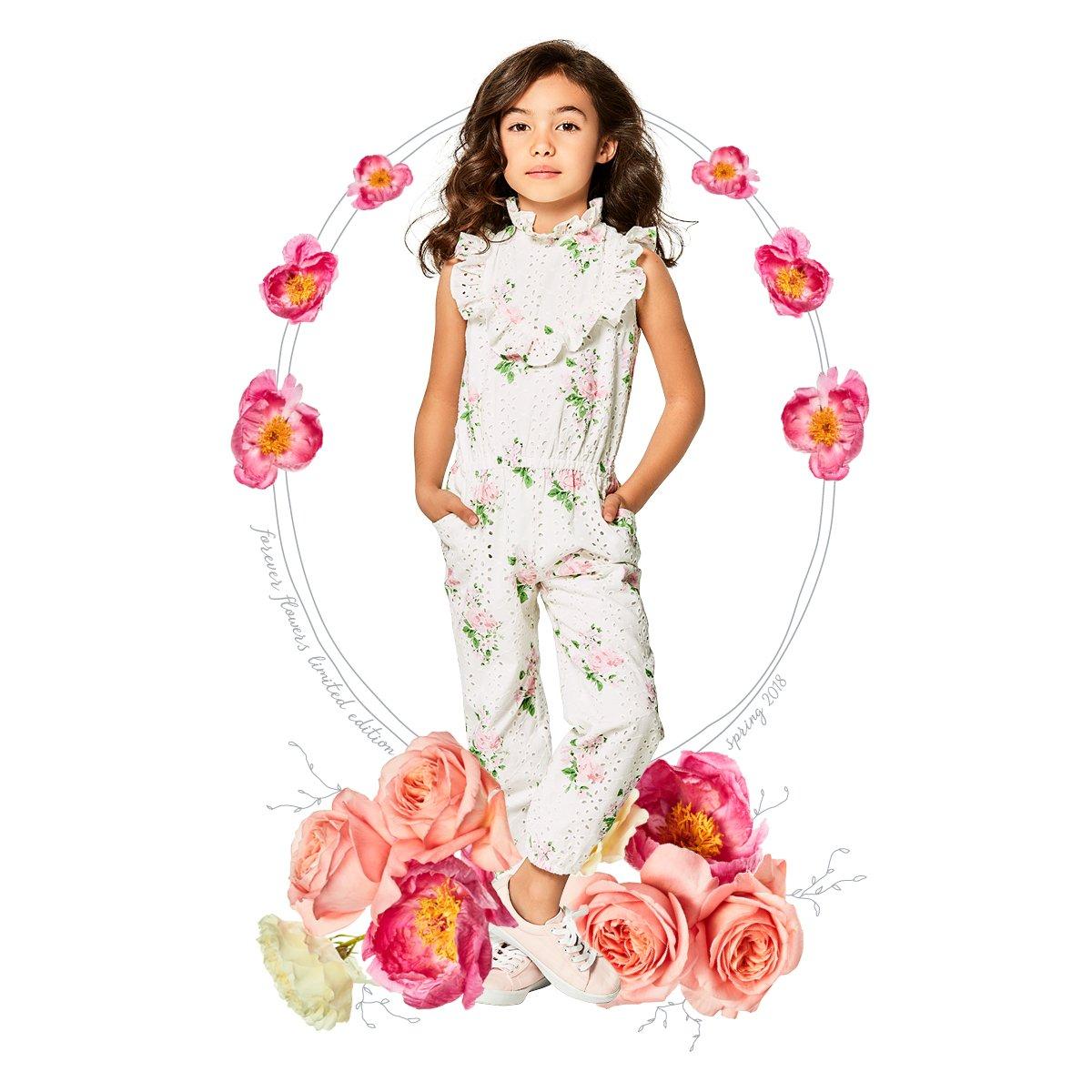 Floral Eyelet Jumpsuit image number 4