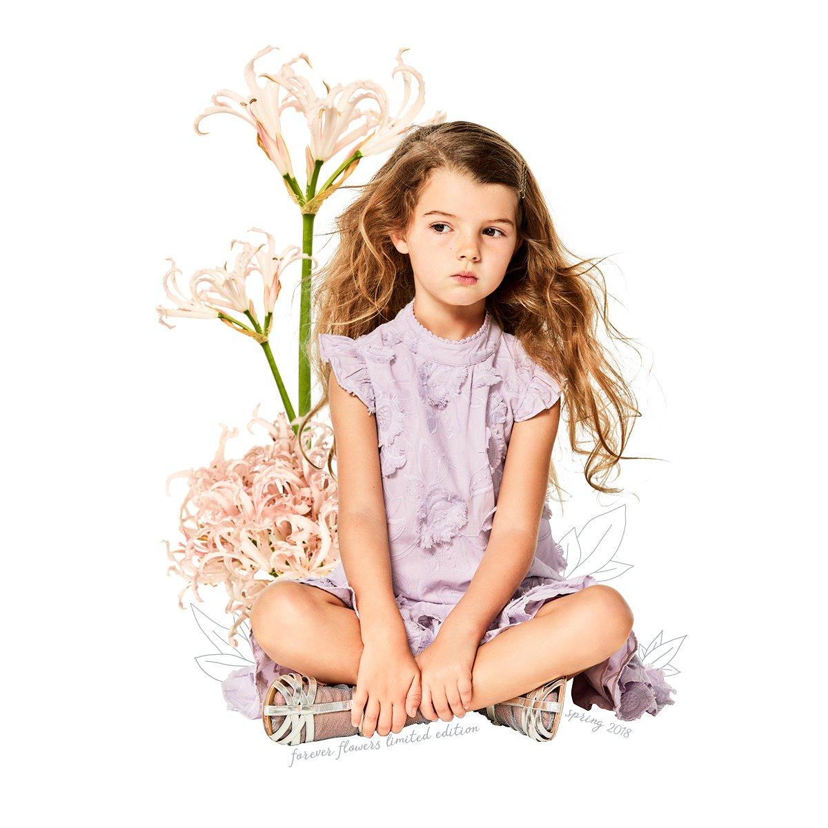 Embroidered Floral Dress image number 2