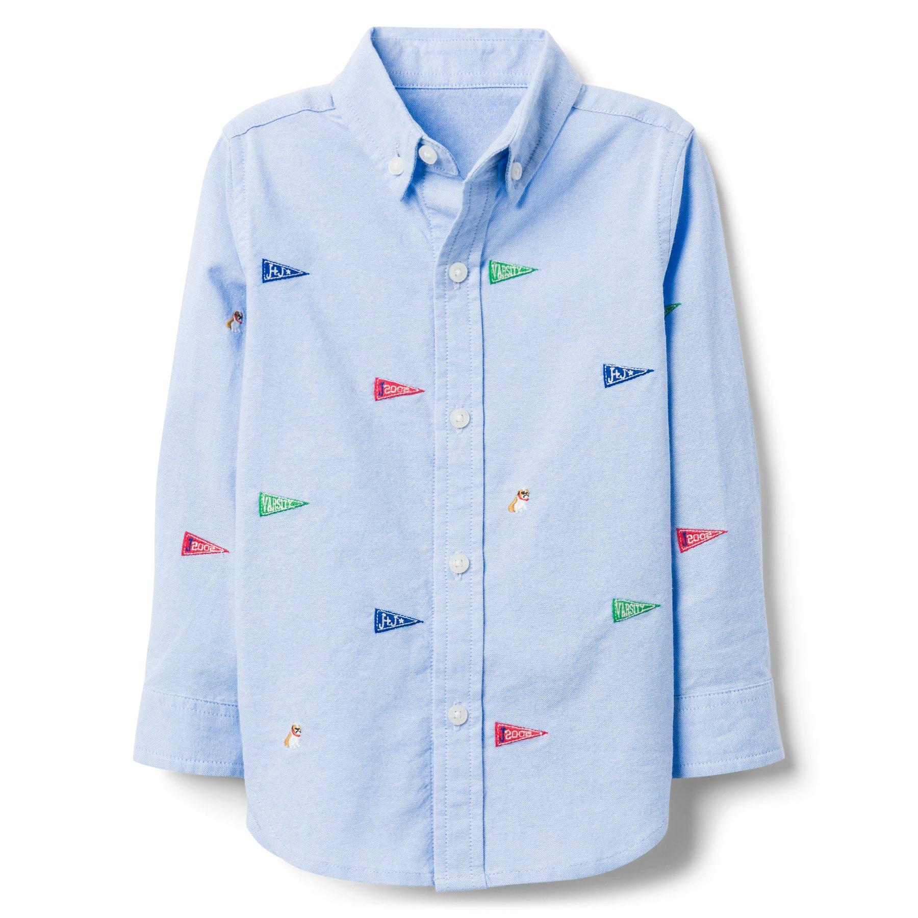 Embroidered Oxford Shirt image number 0