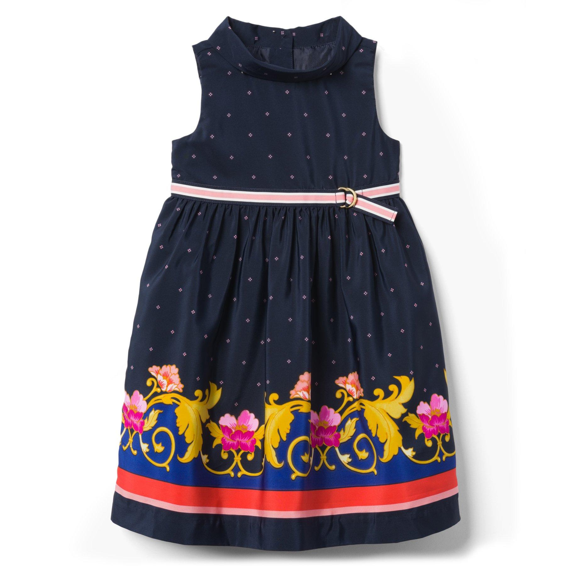 Janie and Jack outlet Floral Border Dress