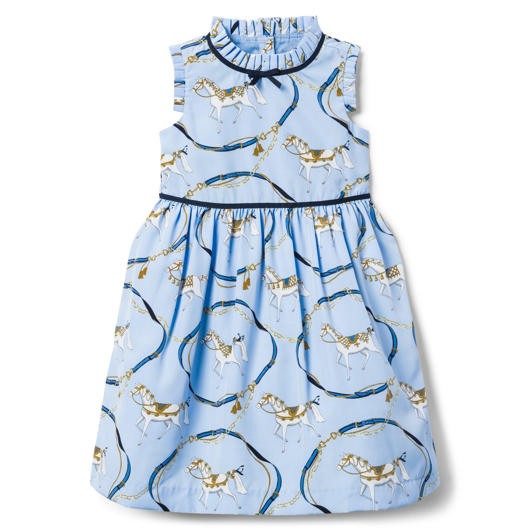 janie and jack blue dress