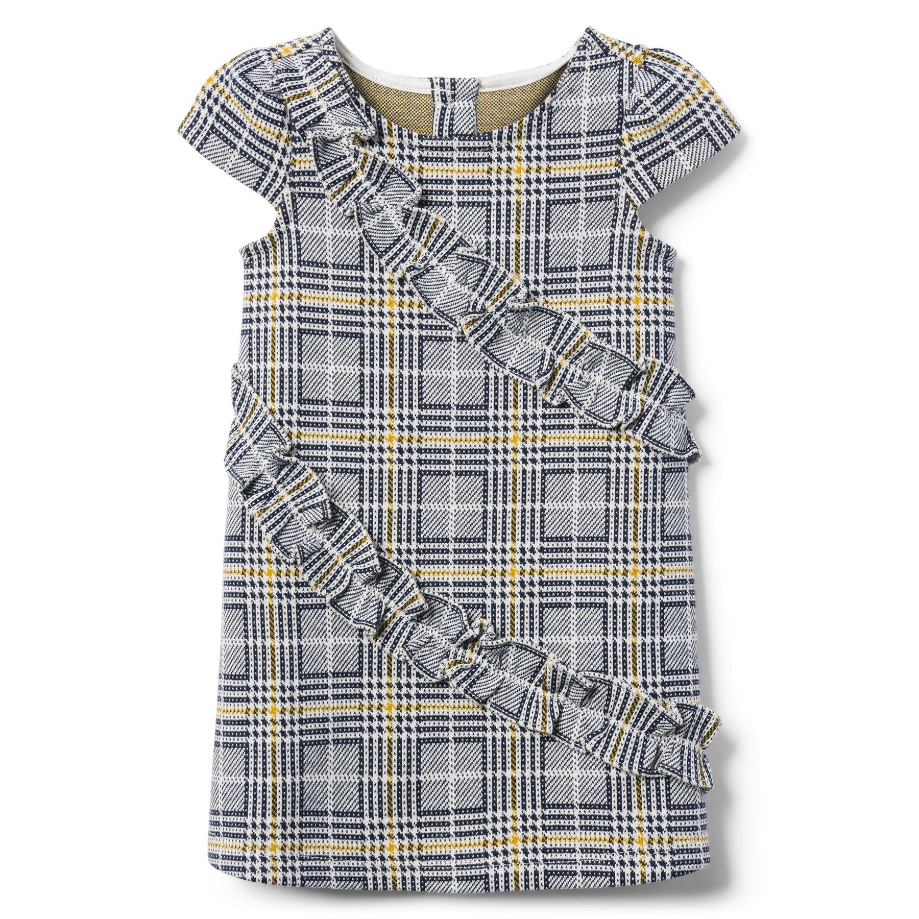Plaid Ruffle Dress image number 0
