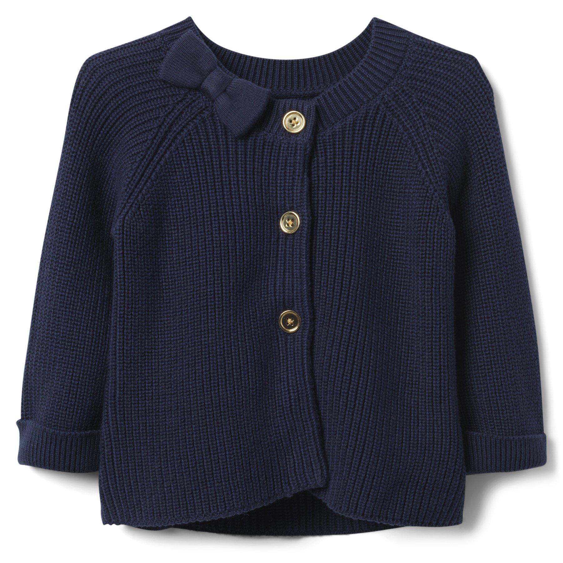 Knit Bow Cardigan image number 0