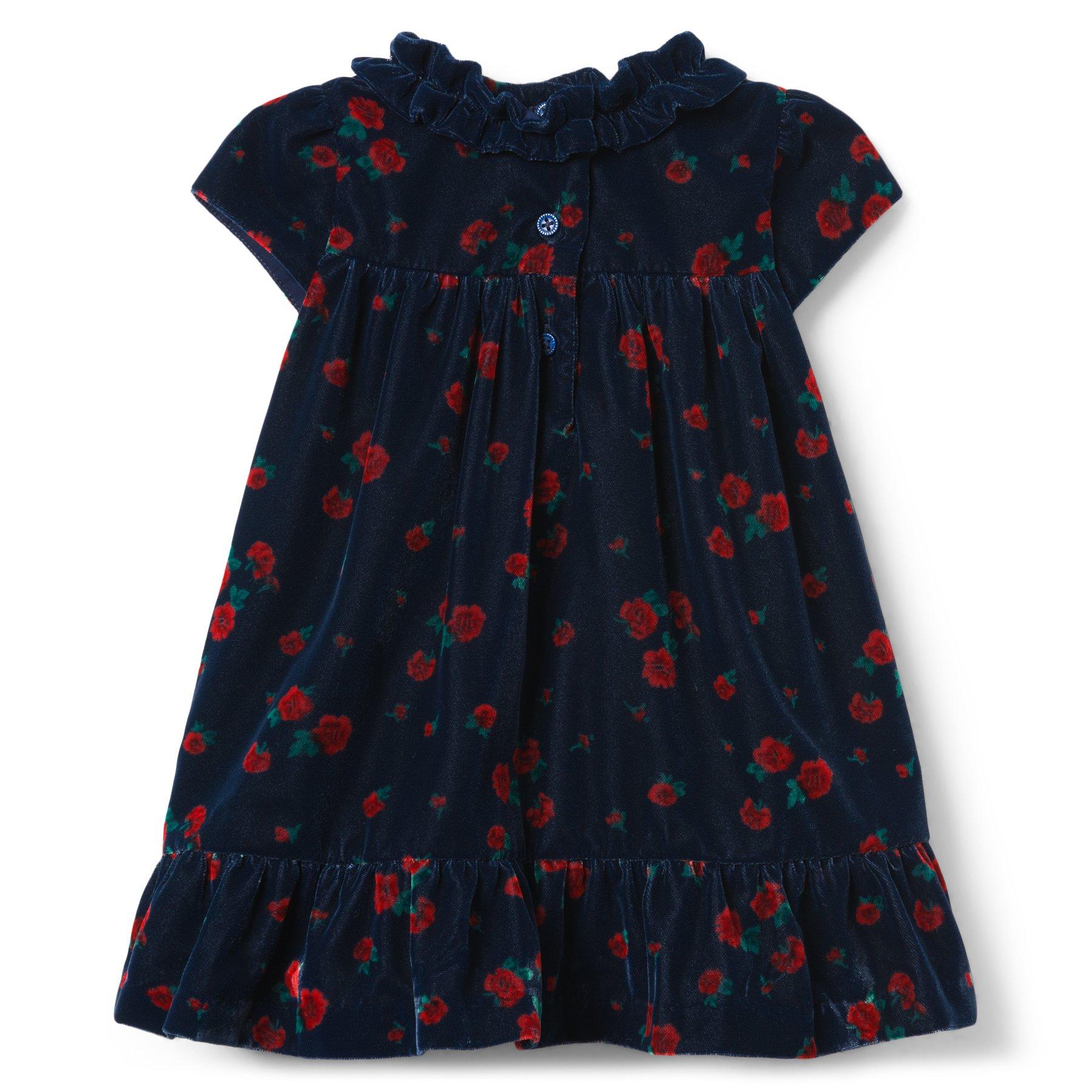 janie and jack velvet dress