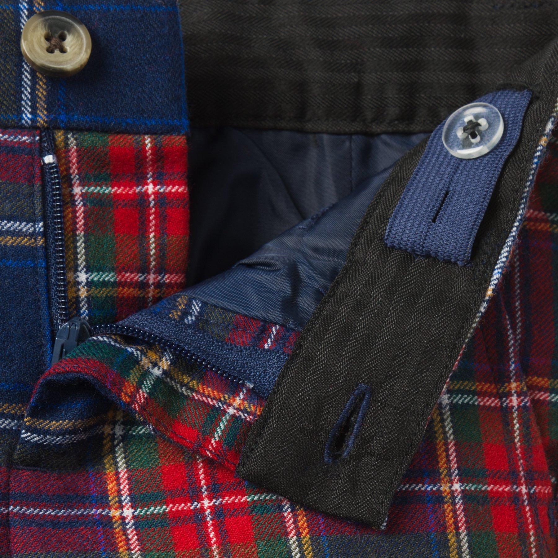 boys tartan plaid pants