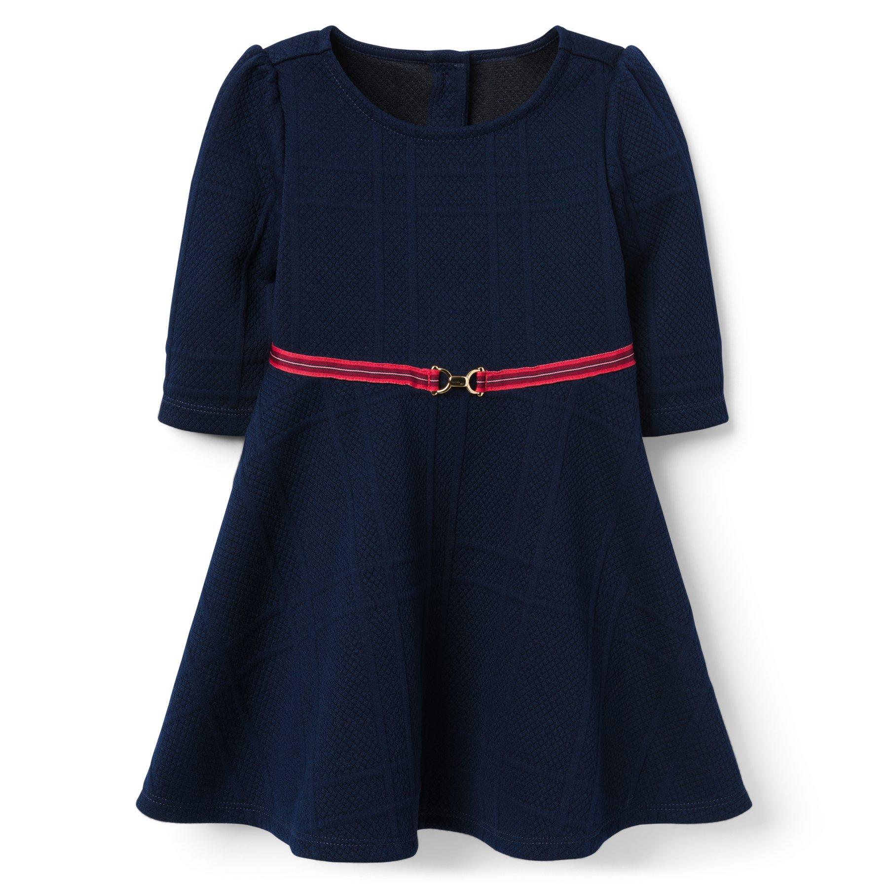 Quilted Jacquard Dress image number 0