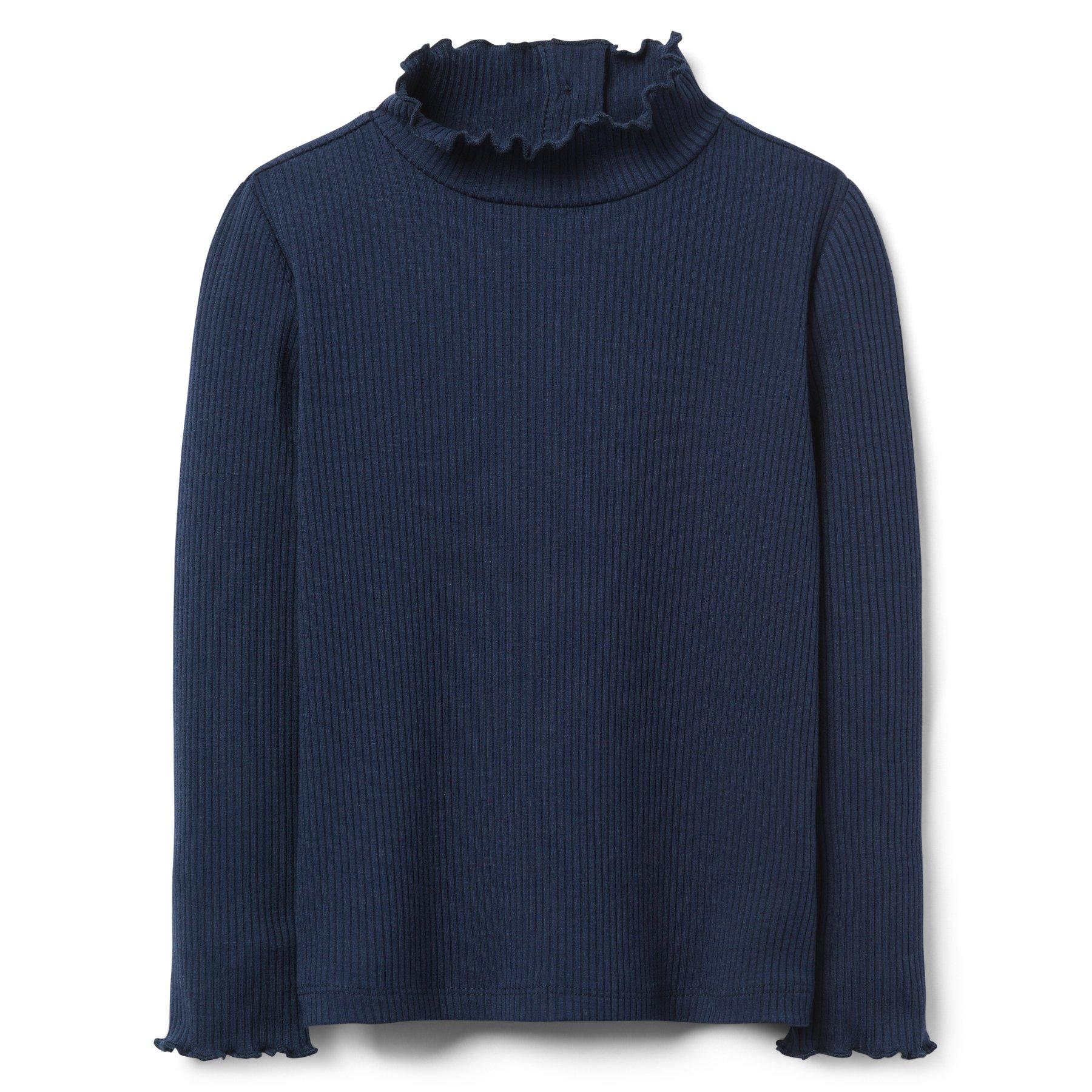 Ribbed Turtleneck Top image number 0