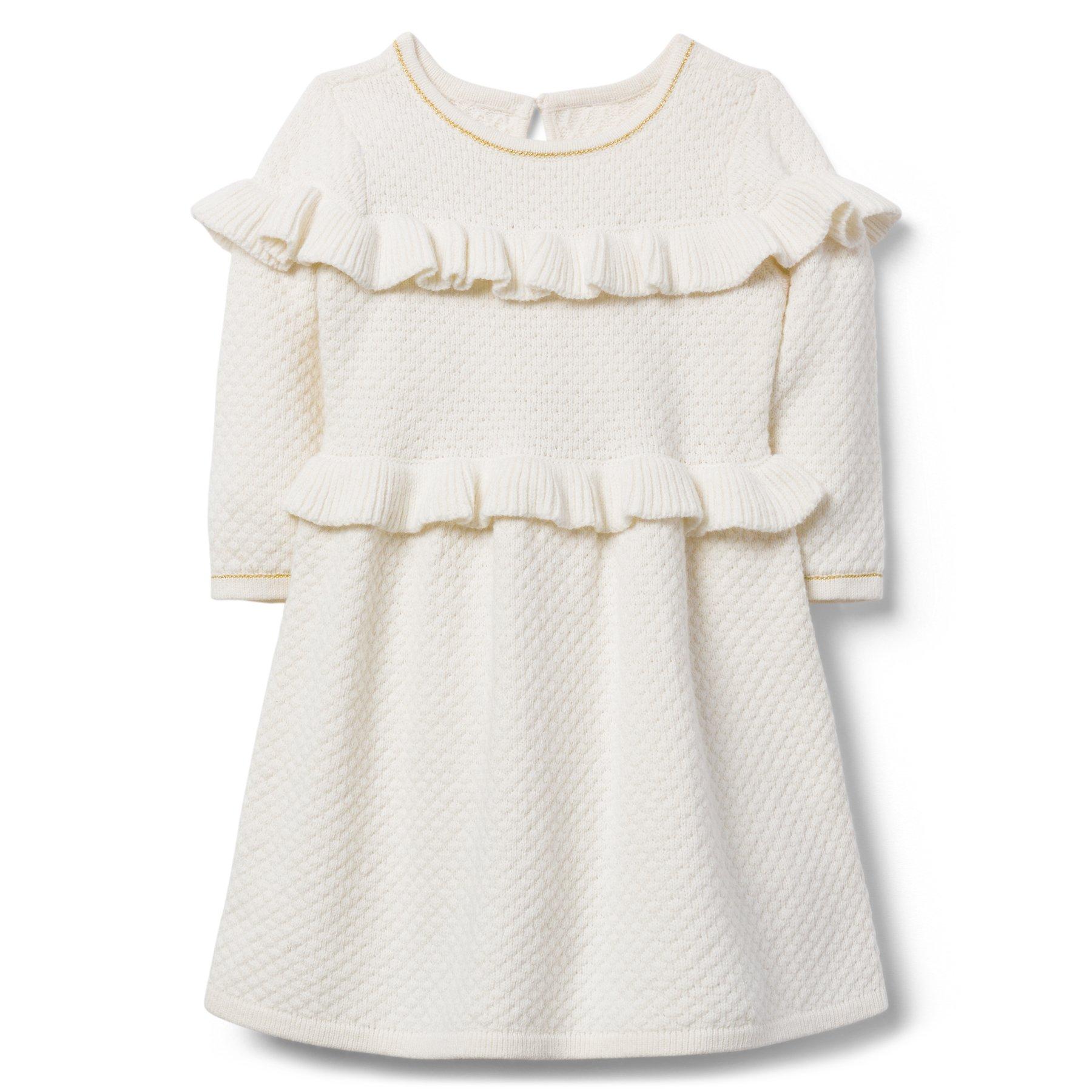 Ruffle Sweater Dress image number 0