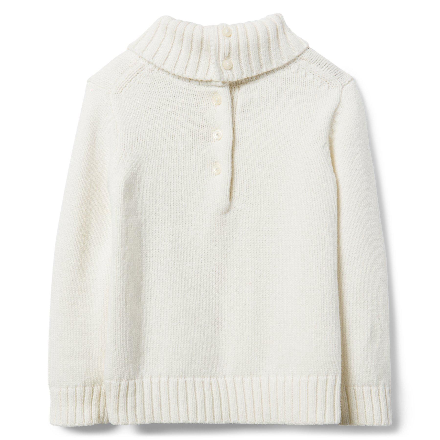 Turtleneck Bow Sweater  image number 1