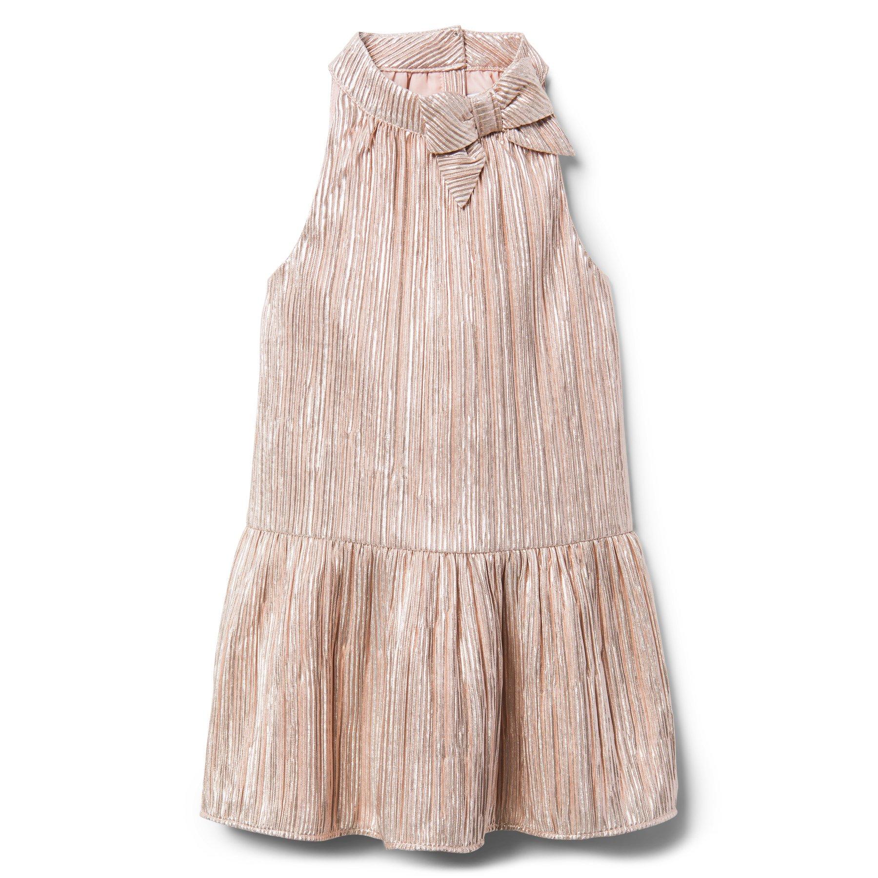 Metallic Dropwaist Dress image number 0