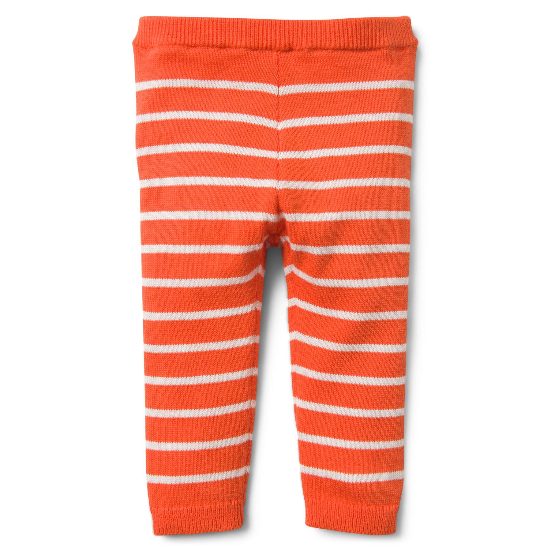 striped knit pants