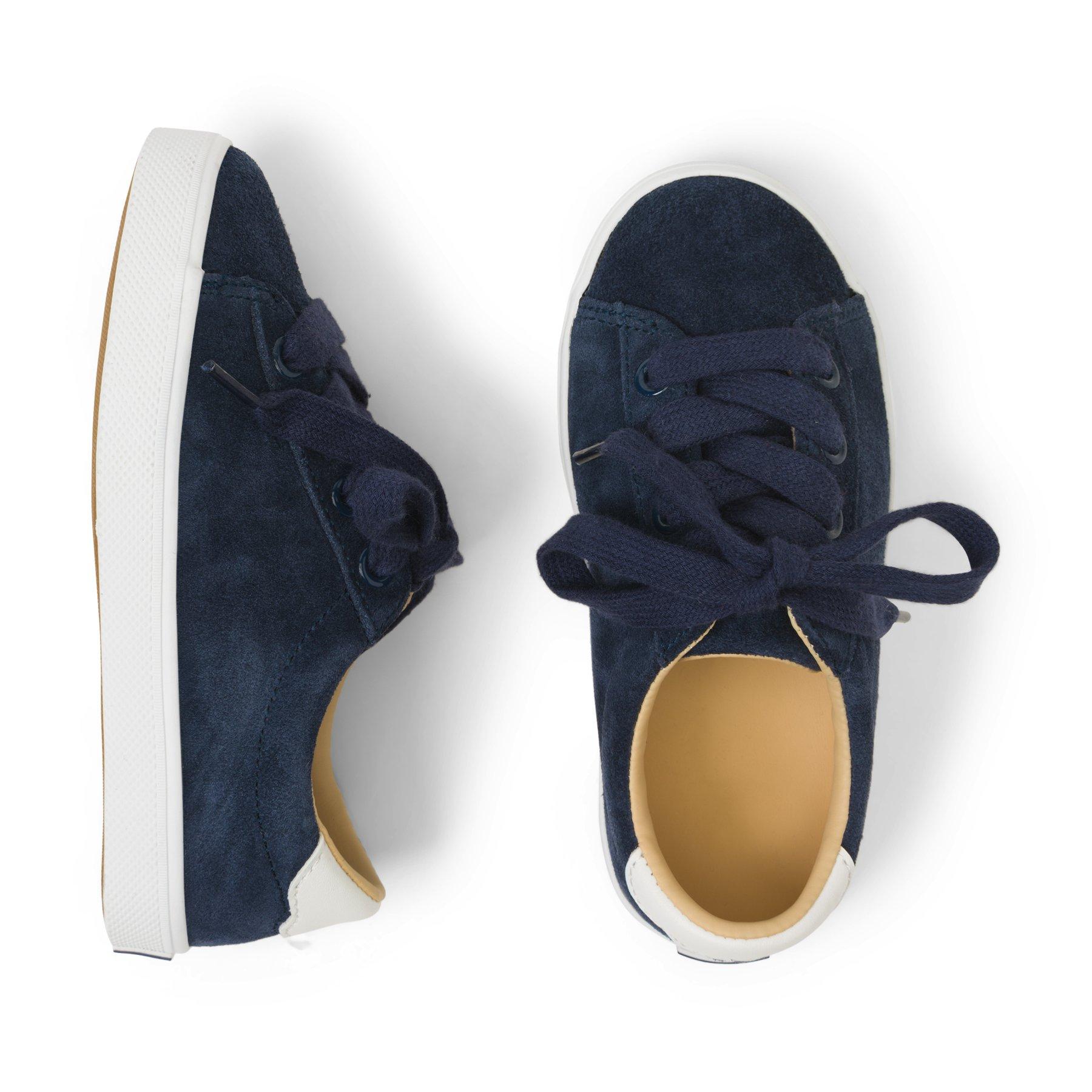 Suede Lace-Up Sneaker