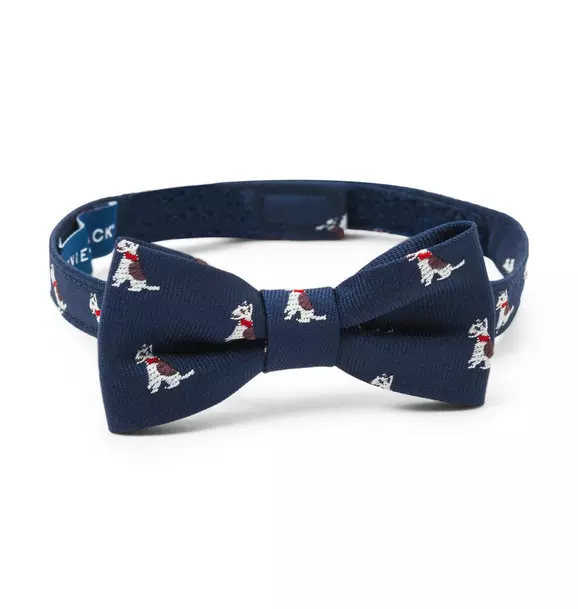Embroidered Dog Bowtie image number 0