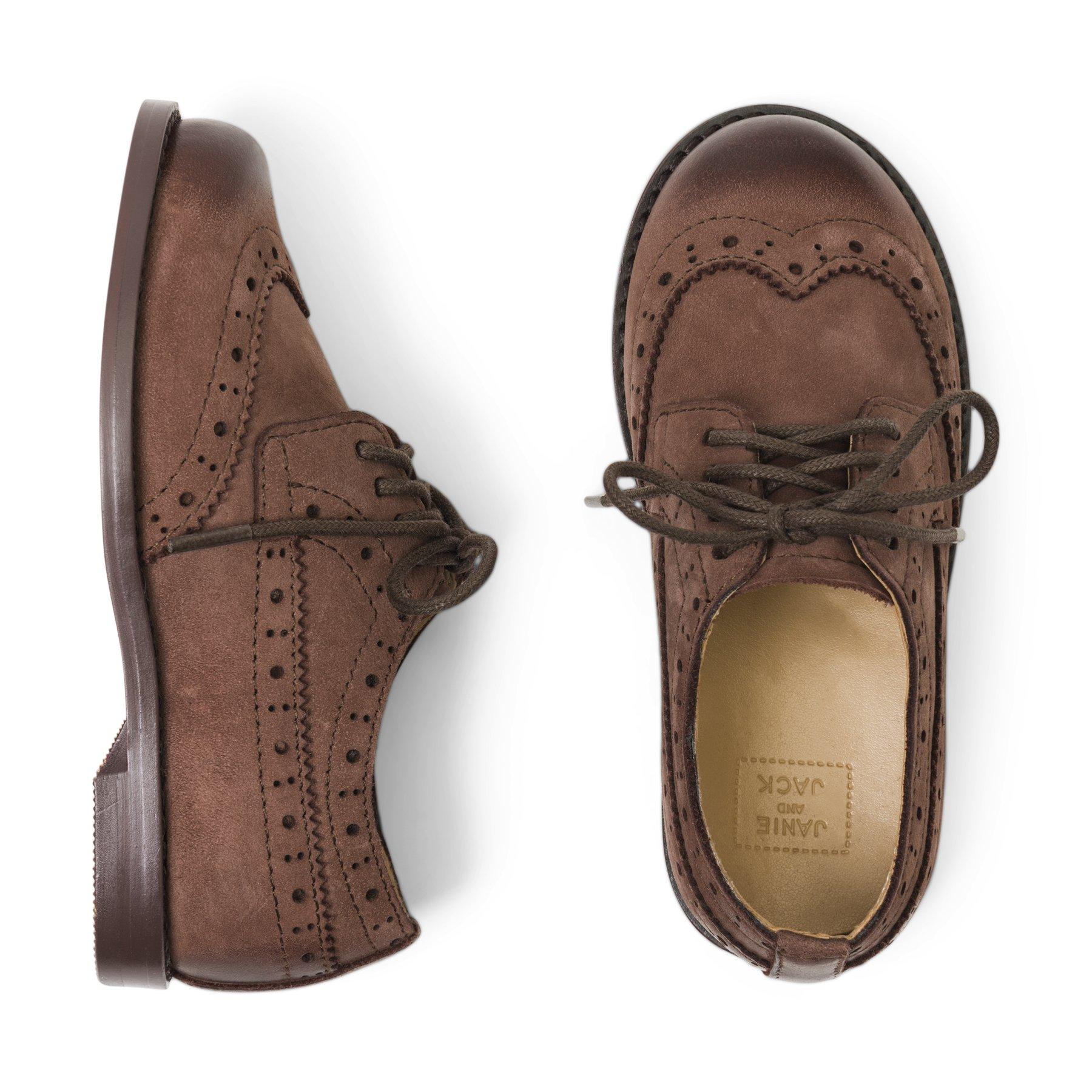 leather wingtip shoes