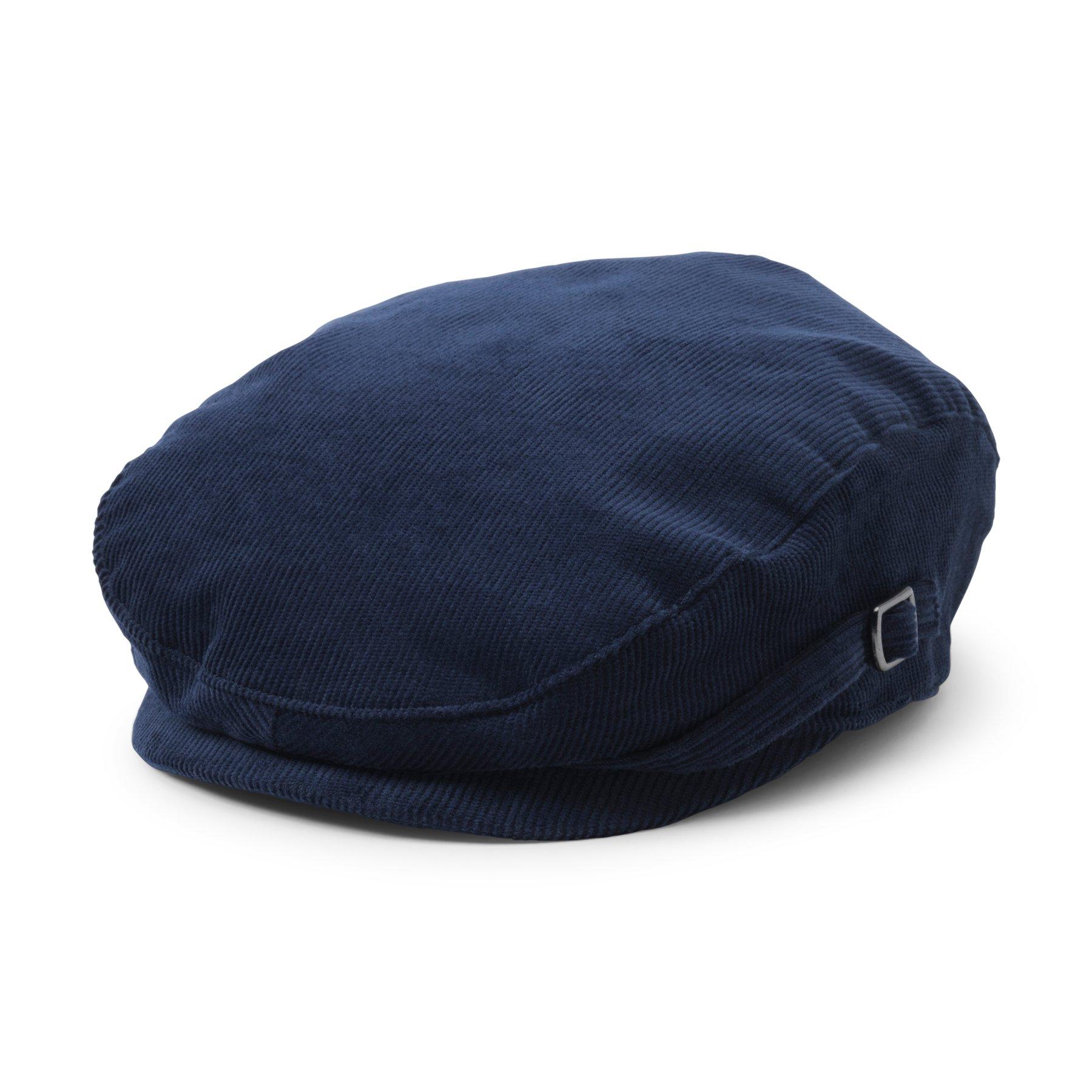 Boy Navy Corduroy Newsboy Cap by Janie and Jack