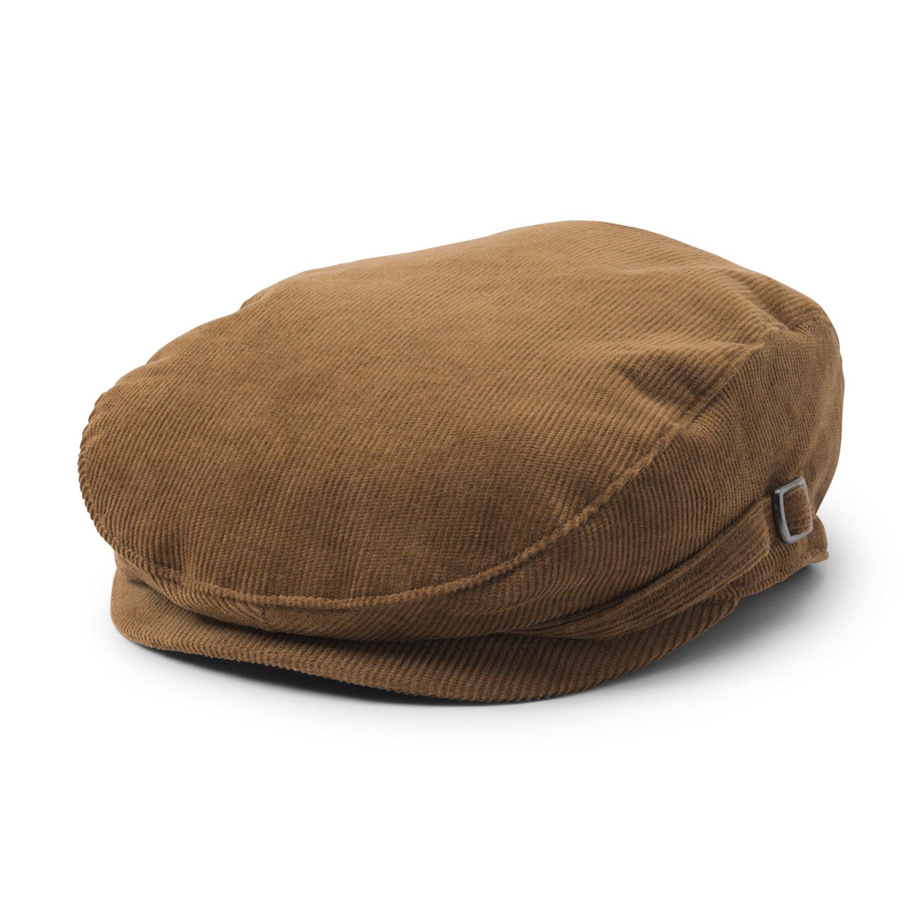 corduroy newsboy hat