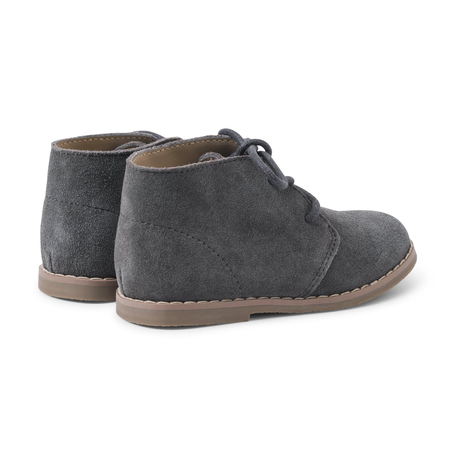 grey suede chukka boots