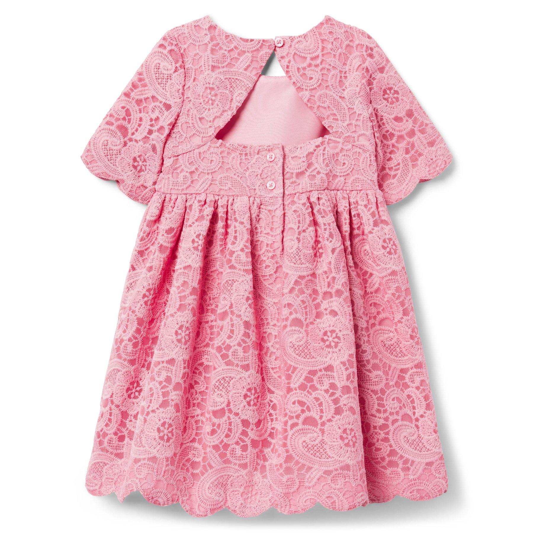 Tulip Pink Lace Dress by Janie and Jack