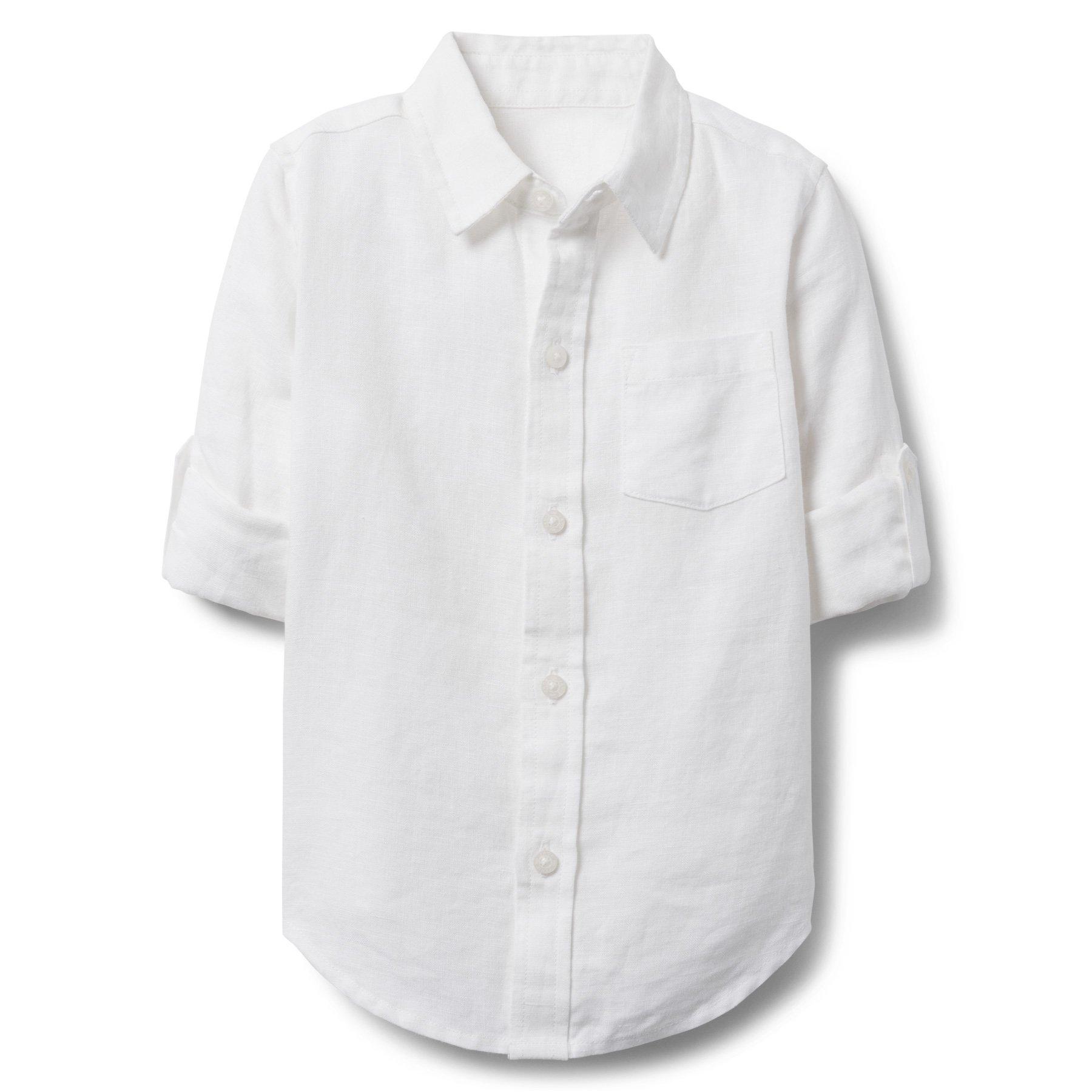 Linen Roll-Cuff Shirt image number 0