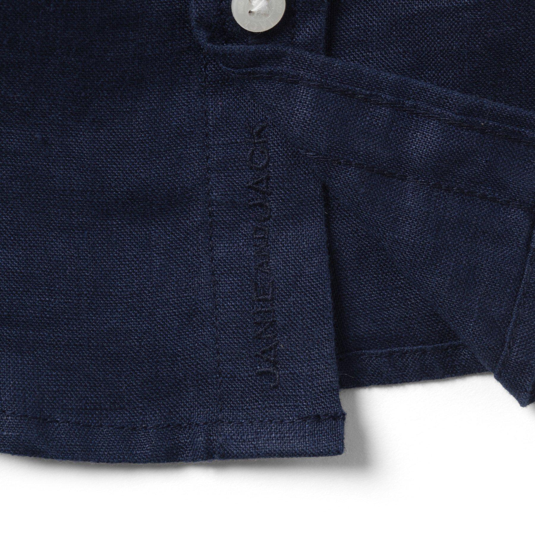 Linen Roll-Cuff Shirt  image number 2