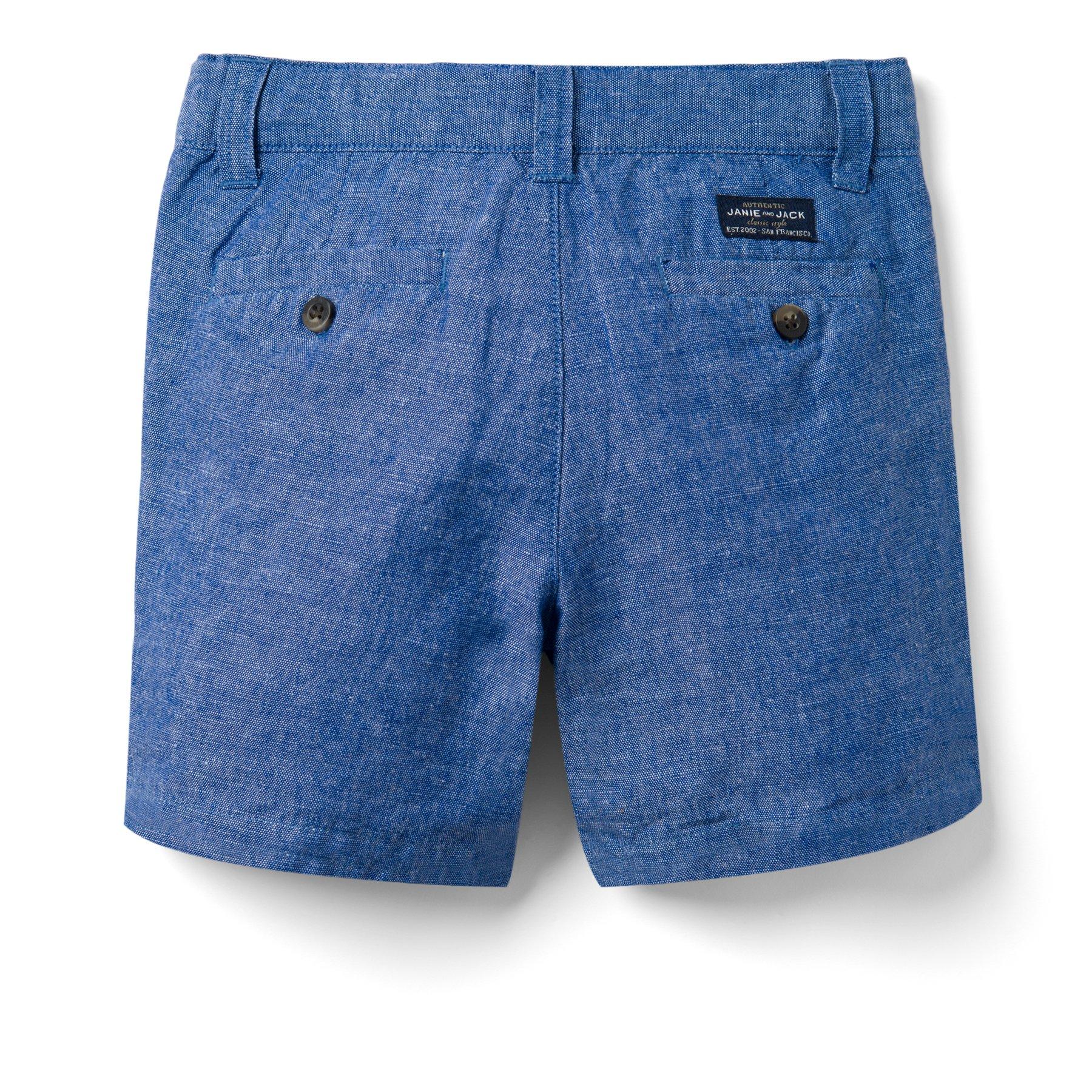Chambray Linen Short  image number 1