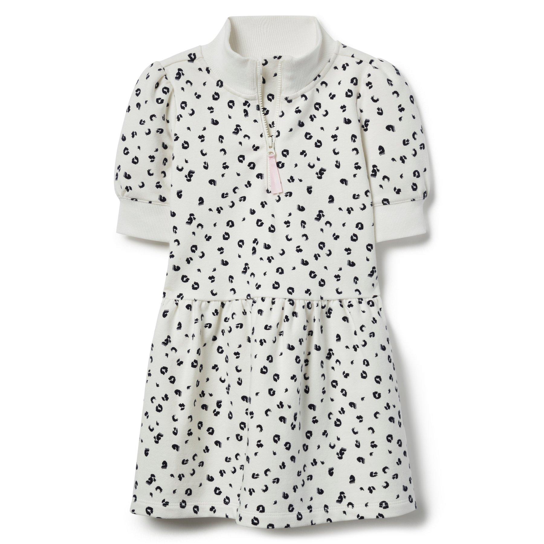Leopard Half-Zip Dress image number 0