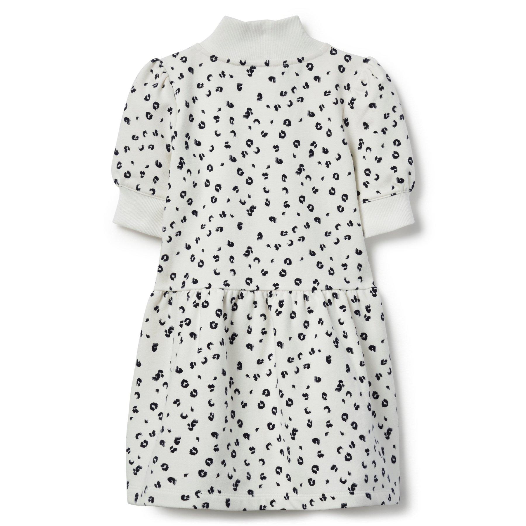 Leopard Half-Zip Dress image number 1