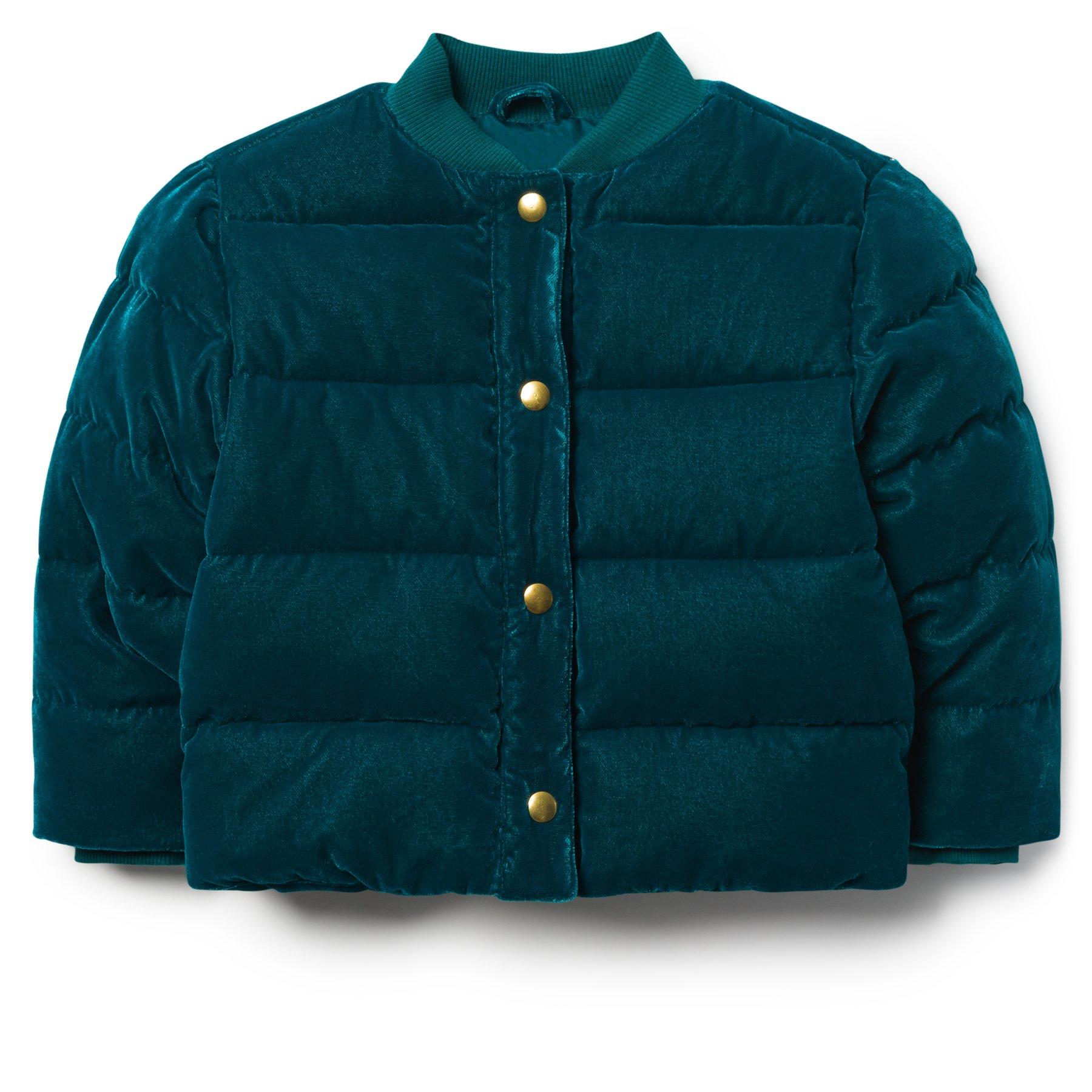 Velvet Puffer Jacket image number 0