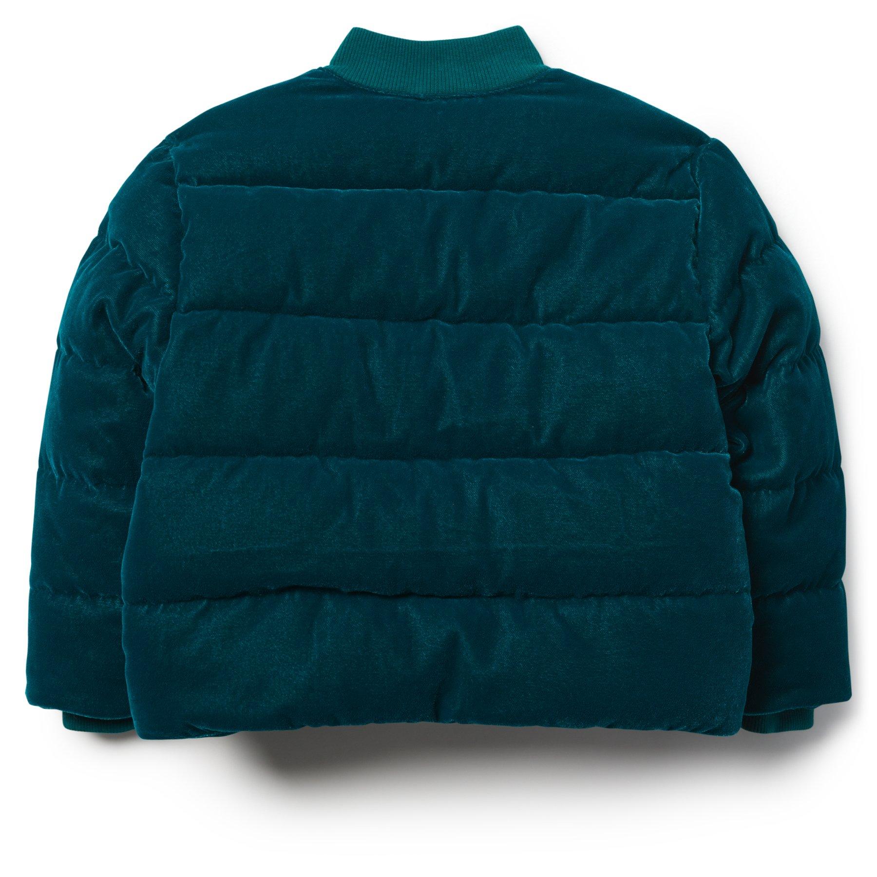 Velvet Puffer Jacket image number 1