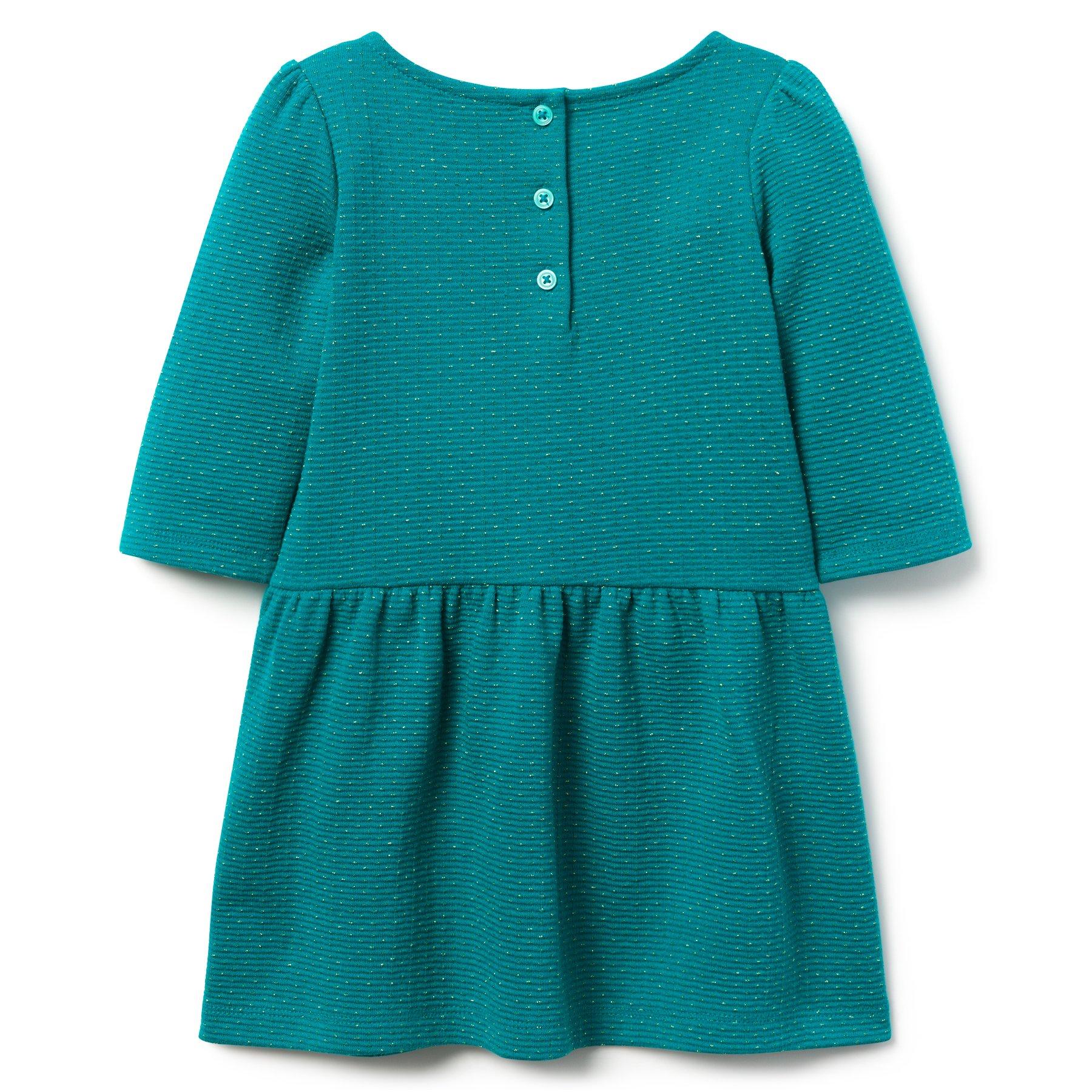 Shimmer Dot Jacquard Dress image number 1
