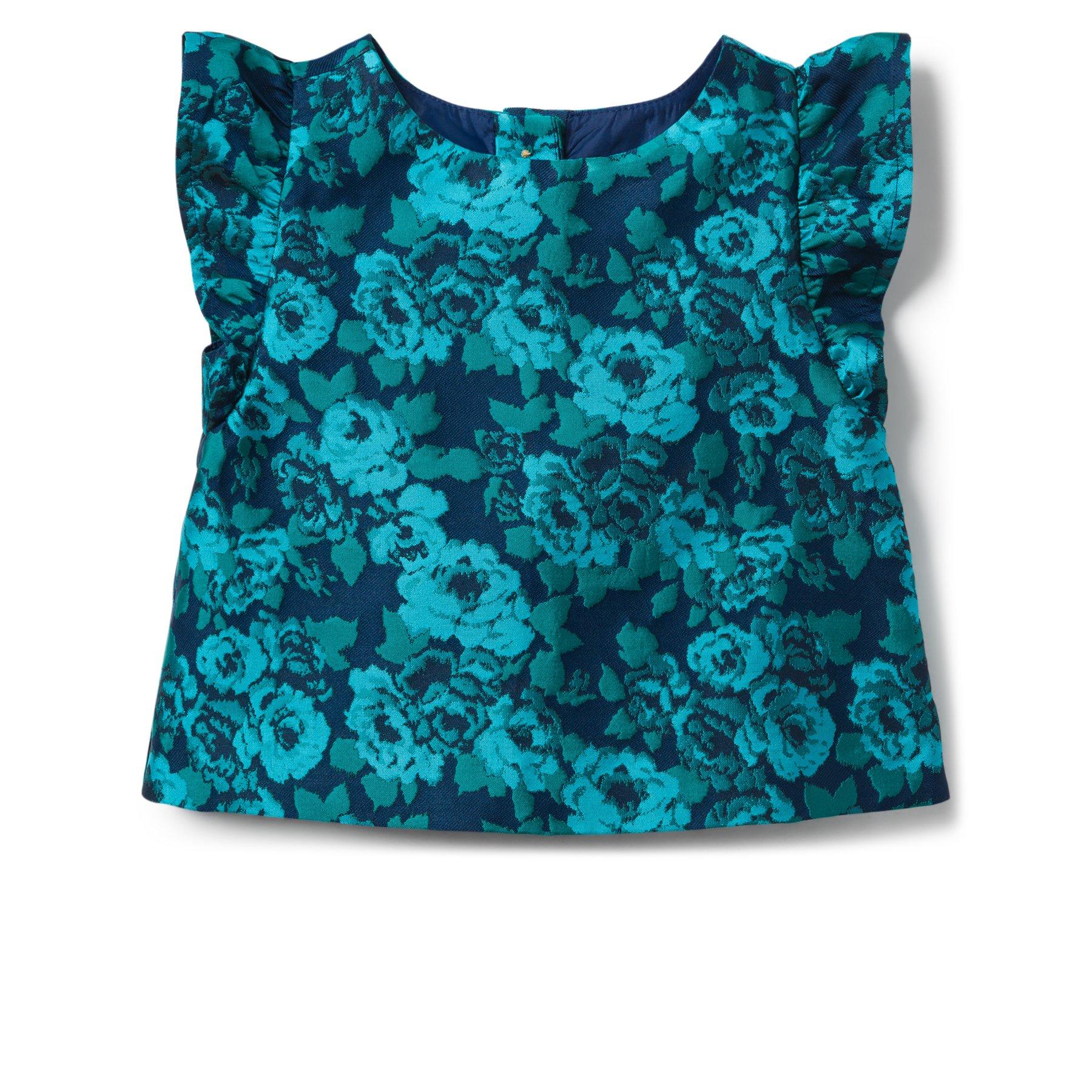 Floral Jacquard Top image number 0