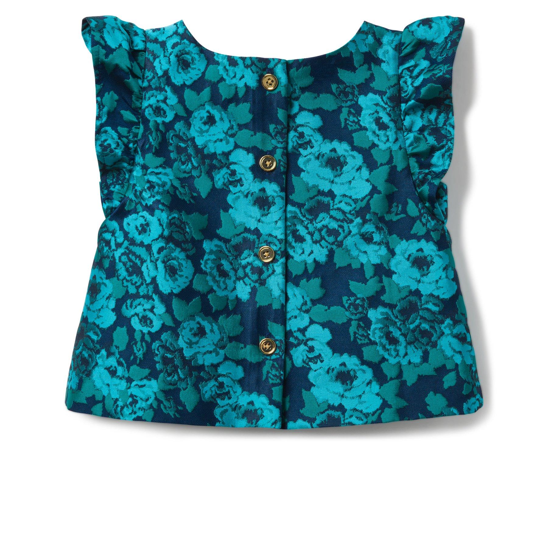 Floral Jacquard Top image number 1