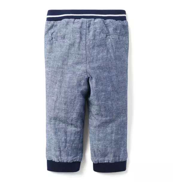 Chambray Jogger  image number 1