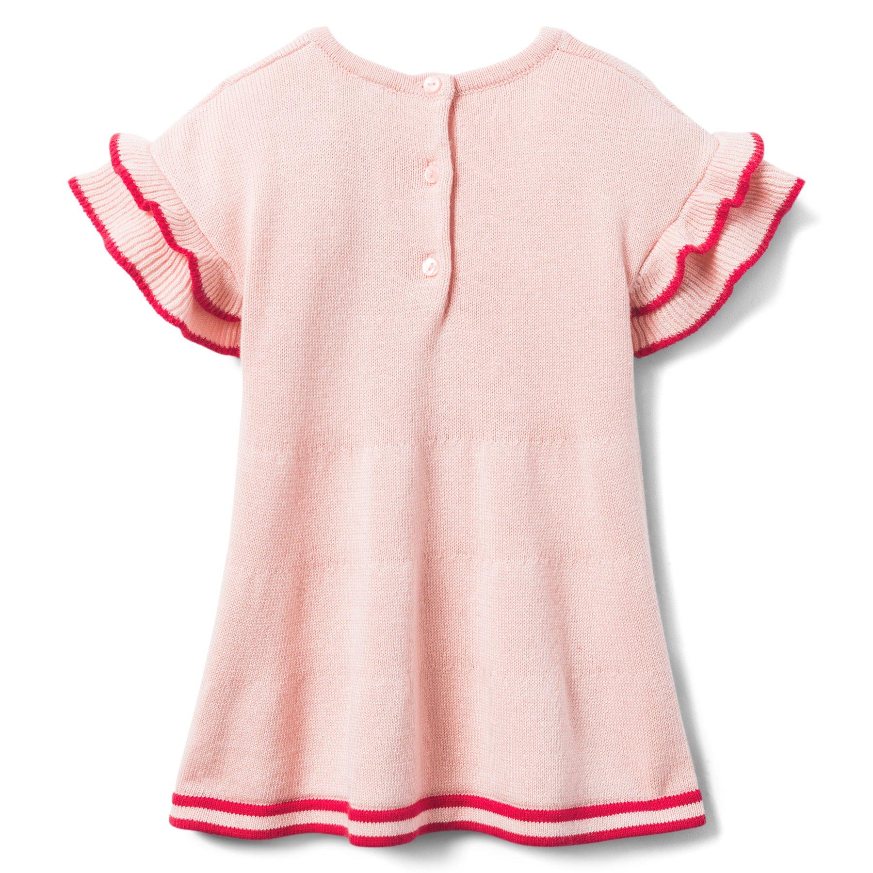Ruffle Sleeve Sweater Dress image number 1