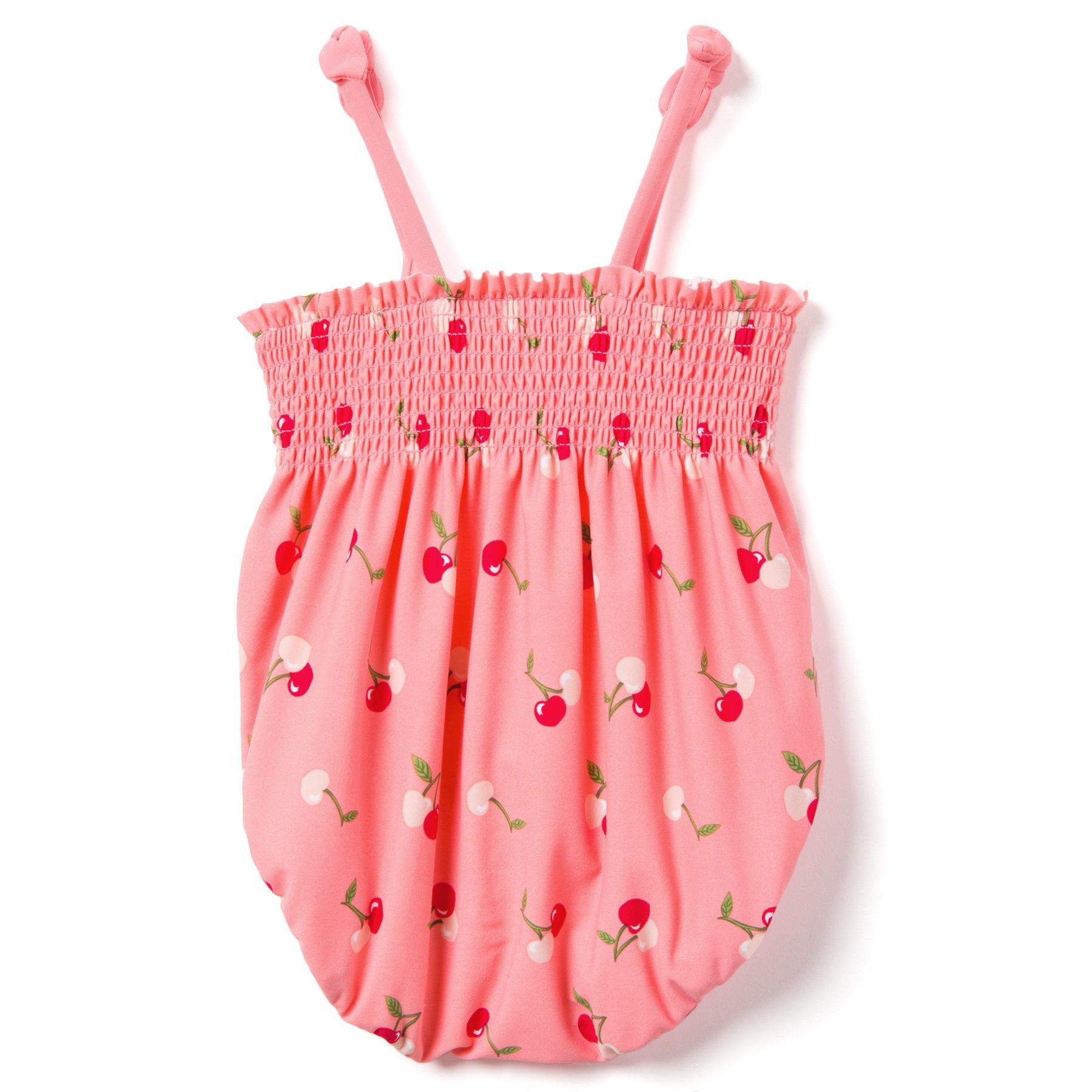 Smocked Cherry Swimsuit image number 1