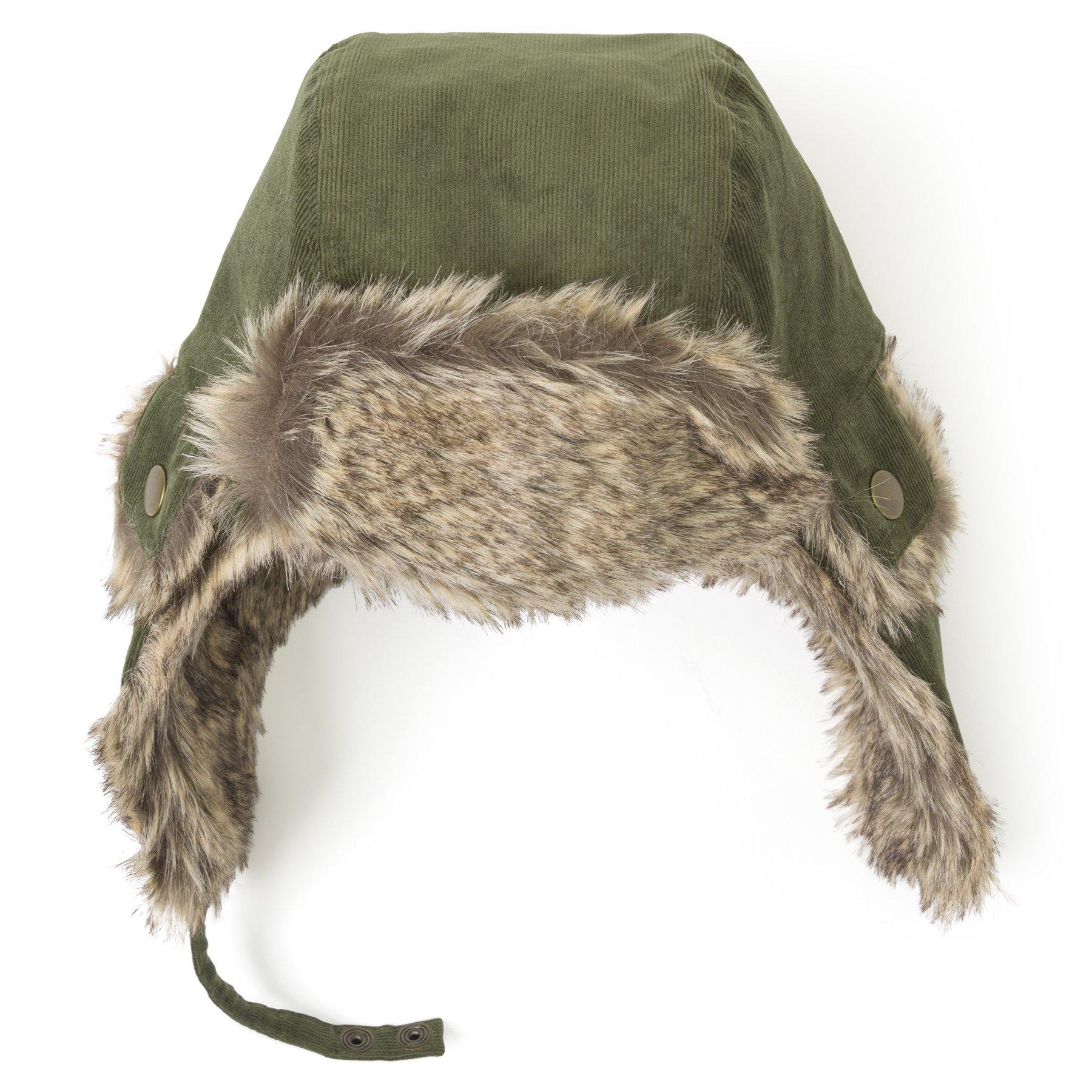 fur lined hat